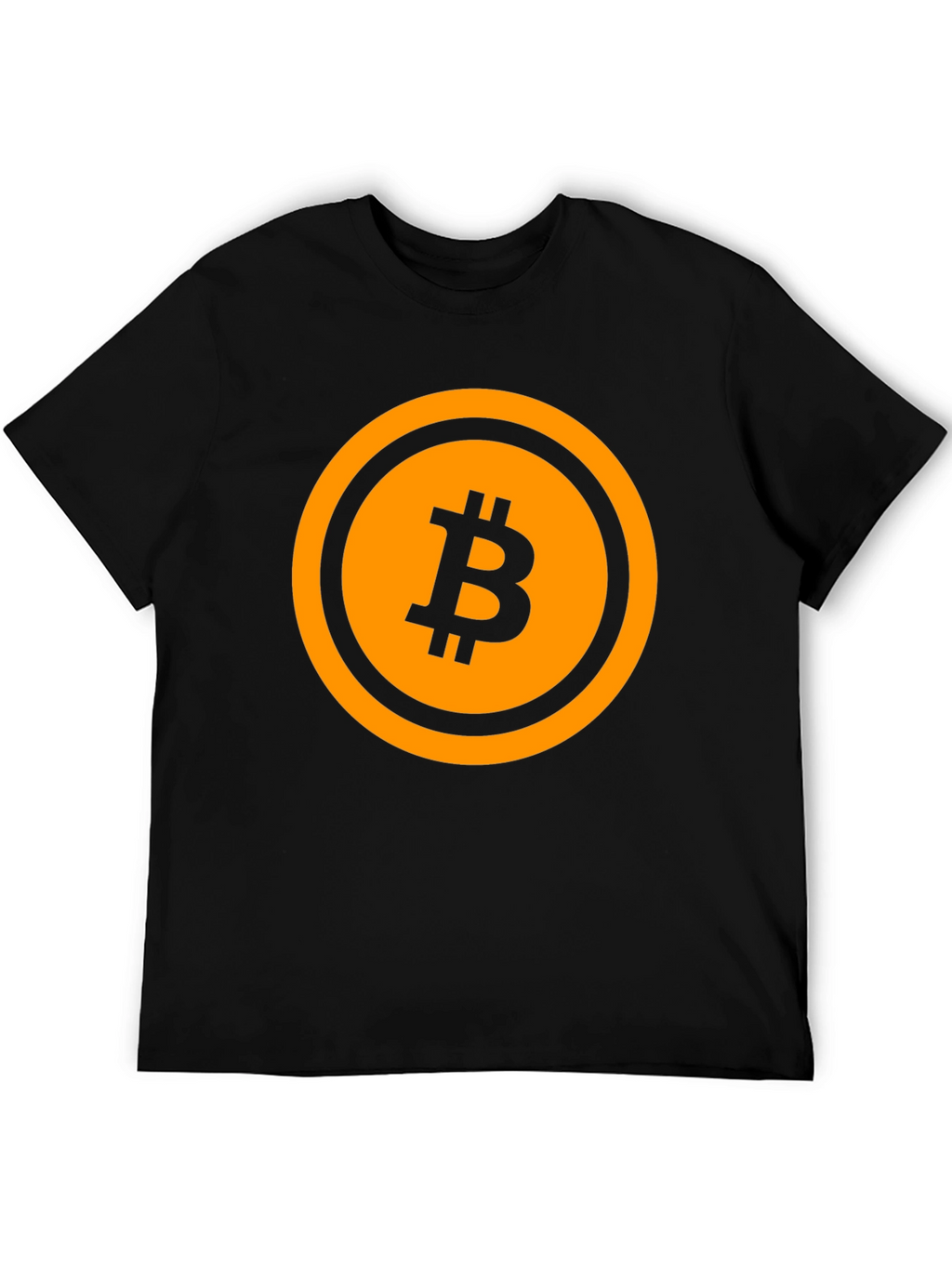 Bitcoin Black T-Shirt - Crypto Currency Tee