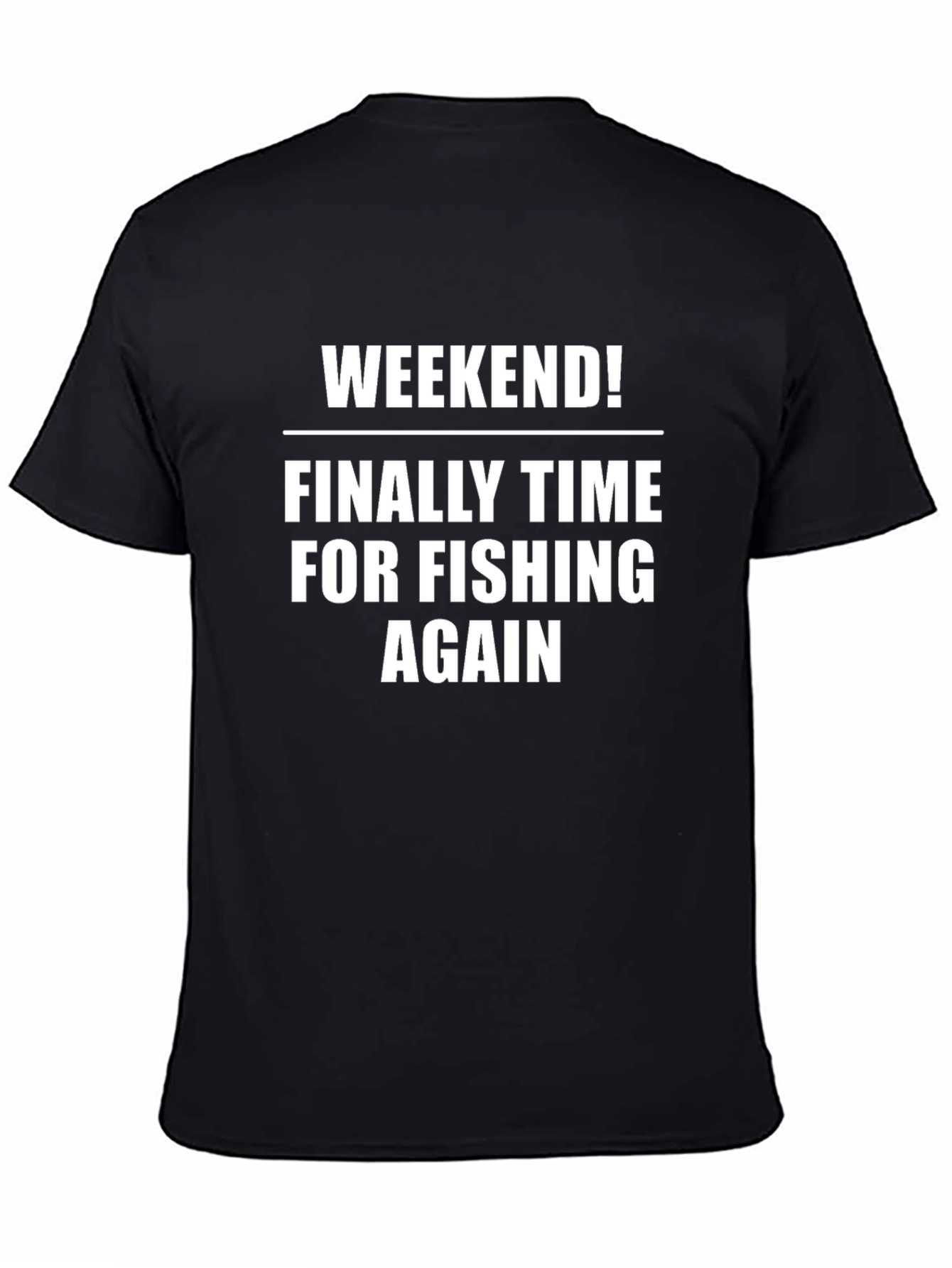 Weekend Fishing Time T-Shirt - Angler Tee
