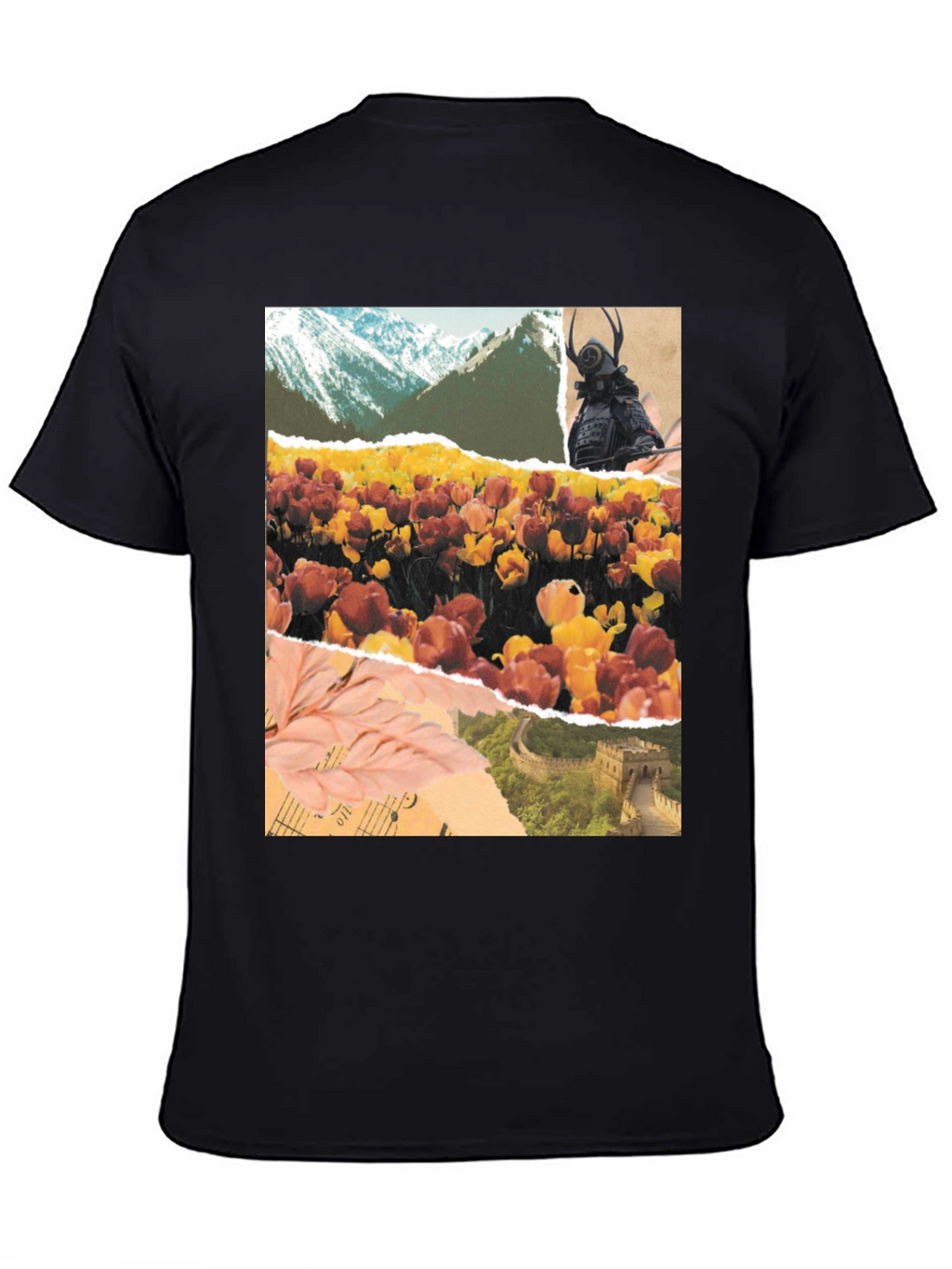 Art Collage Graphic T-Shirt
