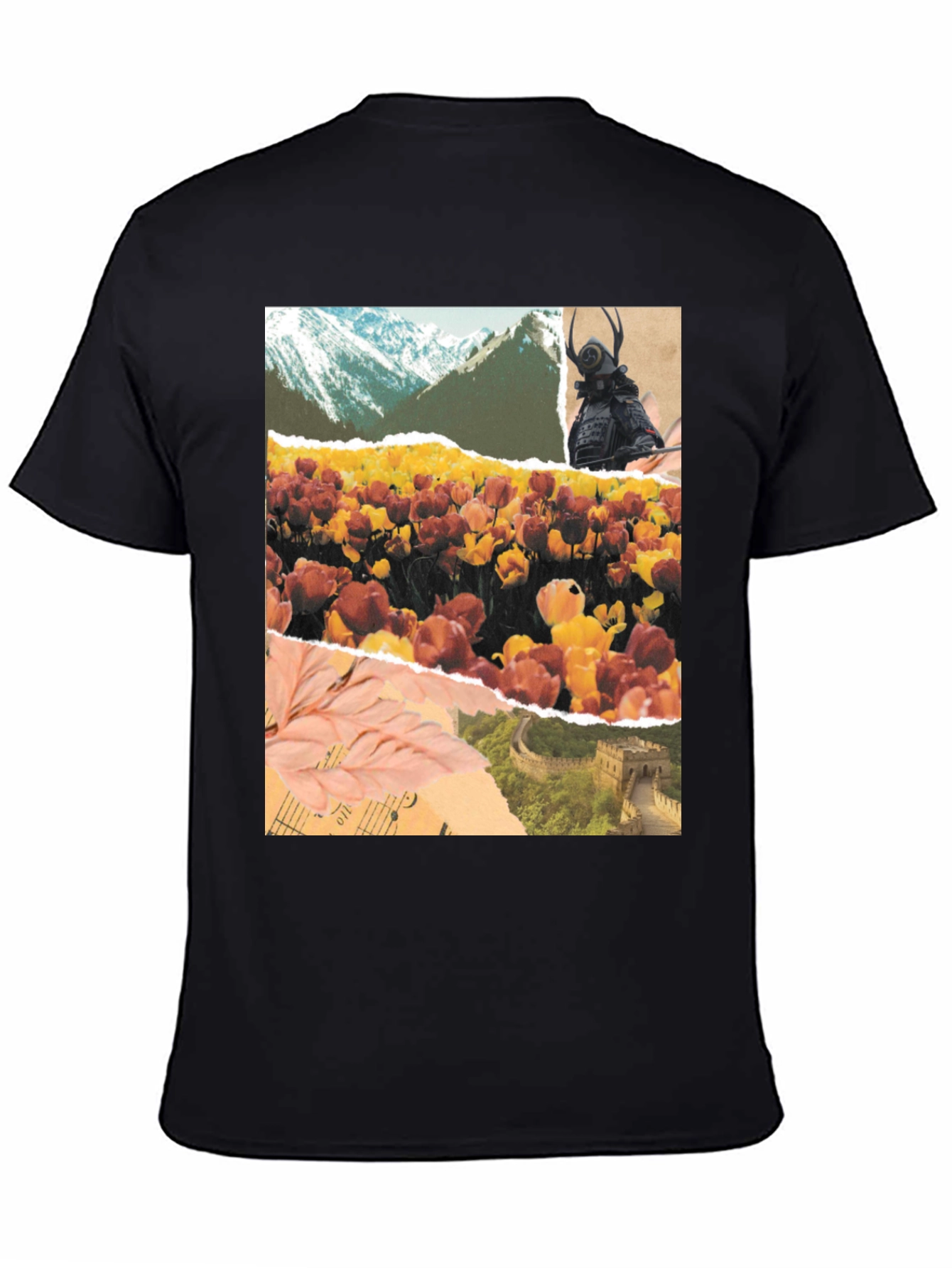 Art Collage Graphic T-Shirt