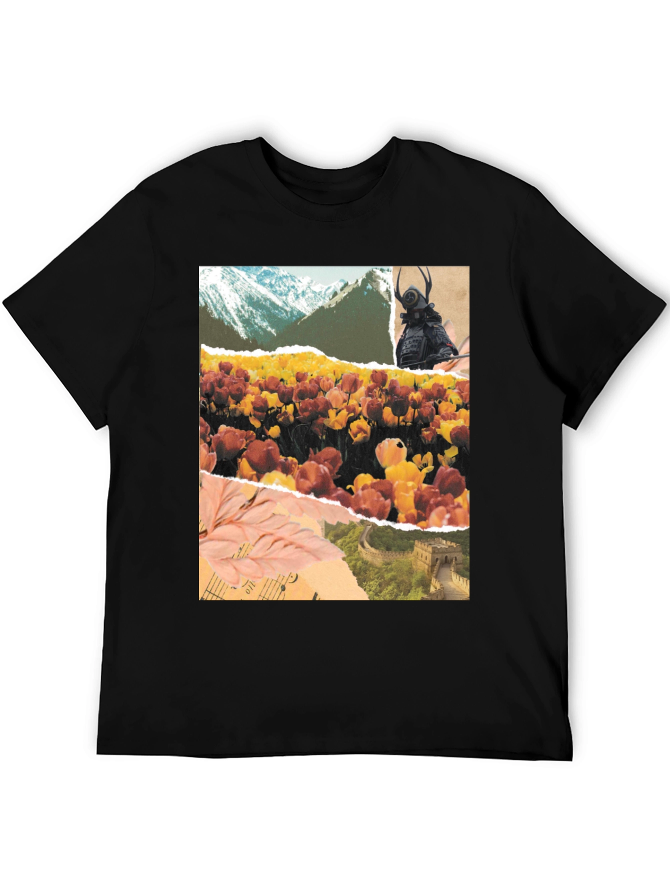 Art Collage Graphic T-Shirt