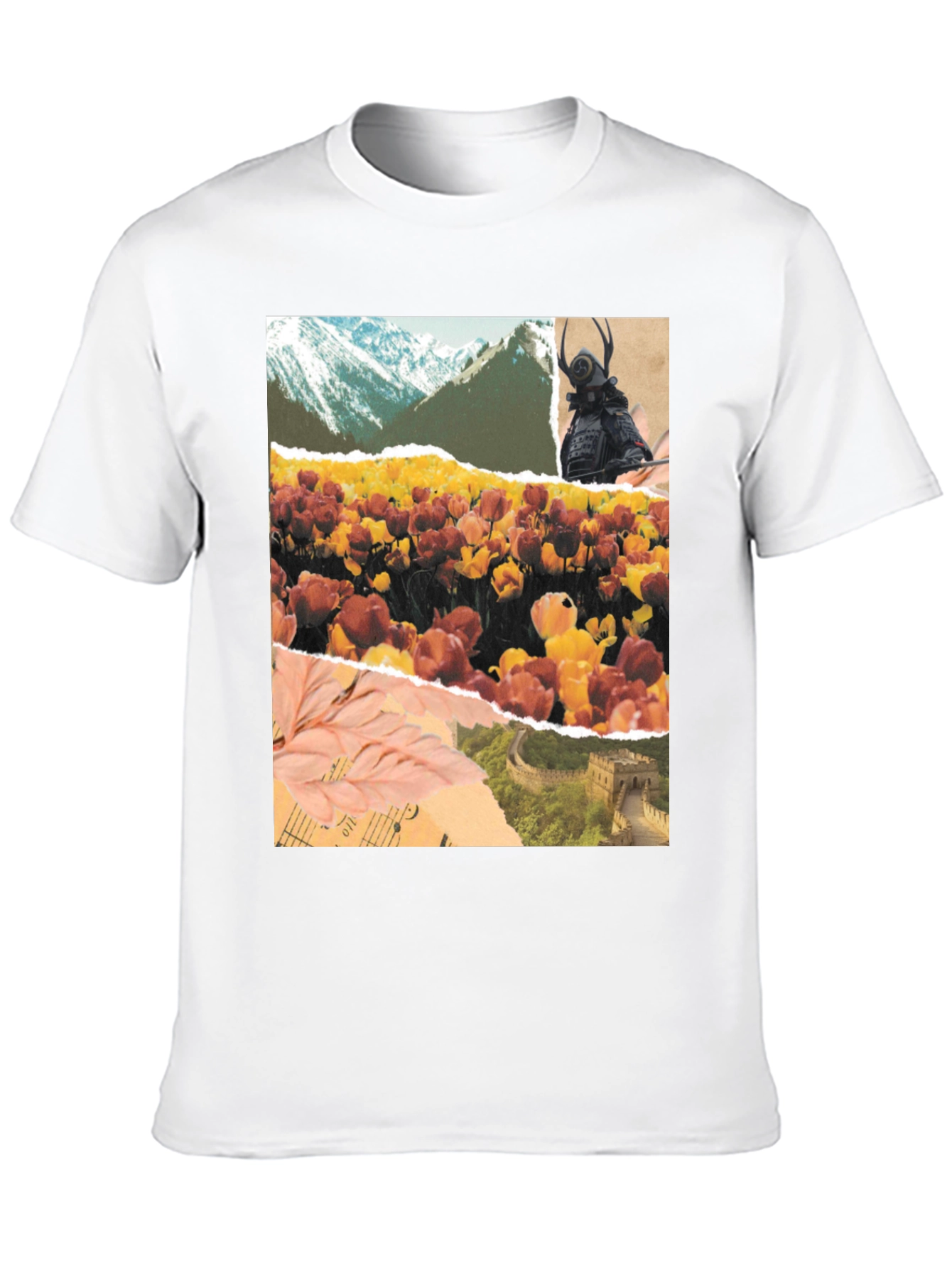 Art Collage Graphic T-Shirt