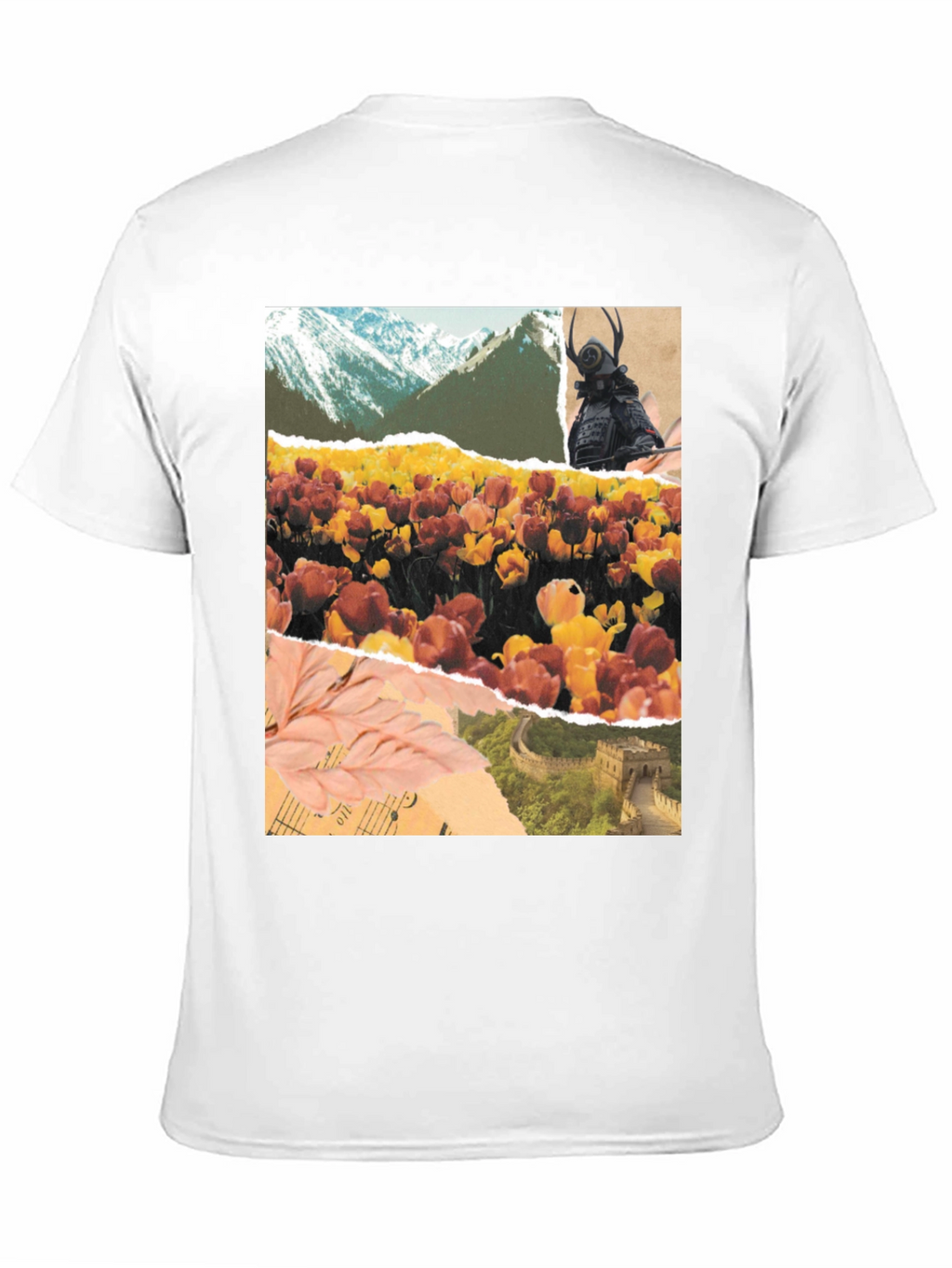 Art Collage Graphic T-Shirt