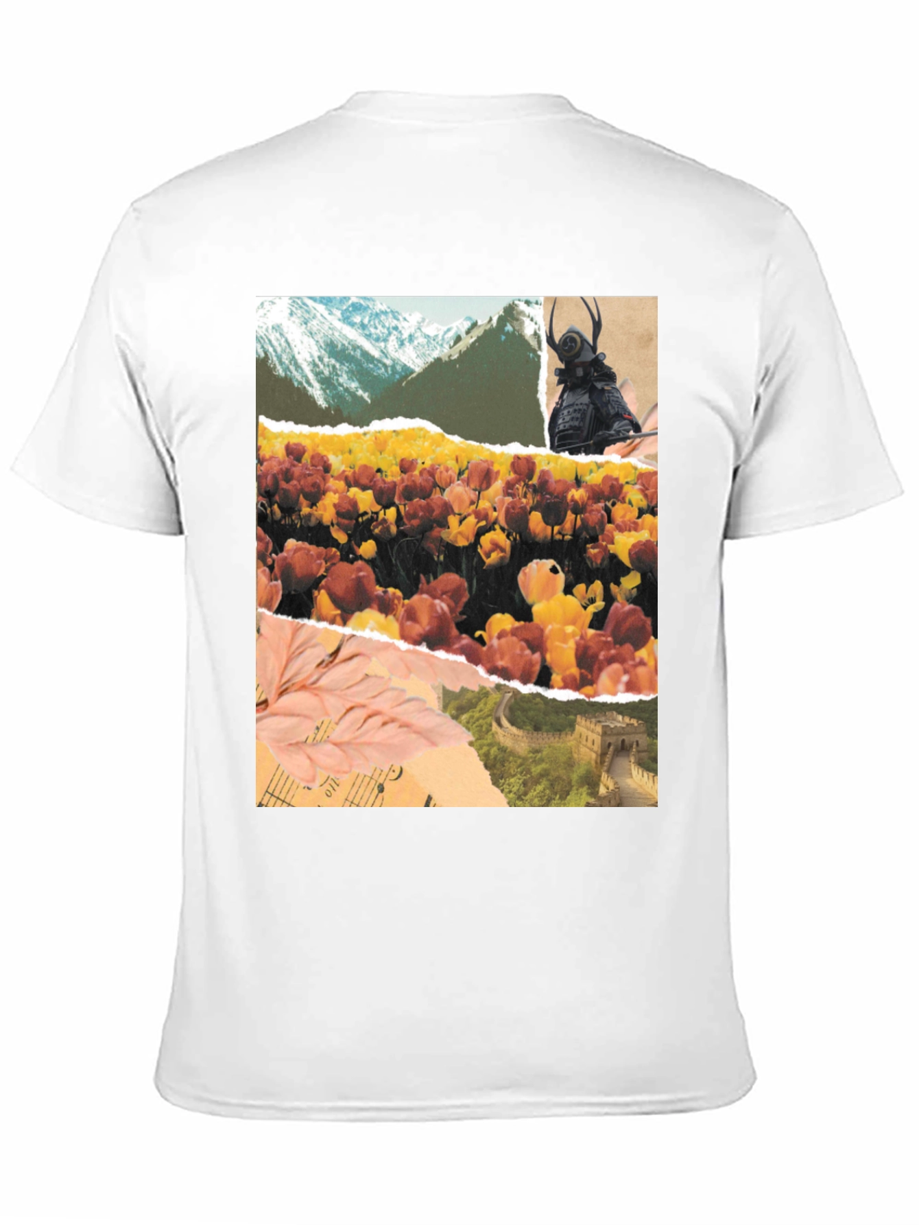 Art Collage Graphic T-Shirt