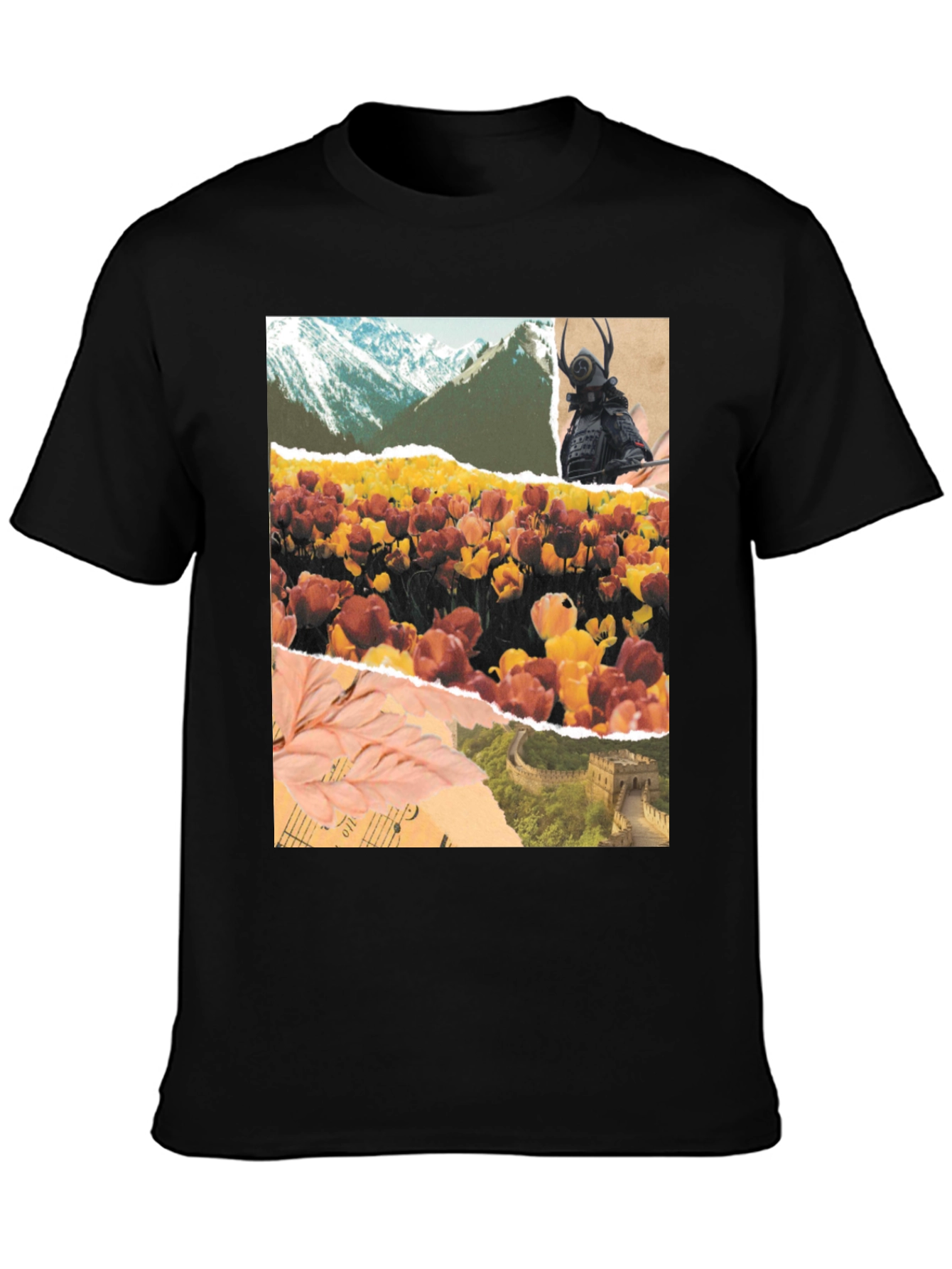 Art Collage Graphic T-Shirt
