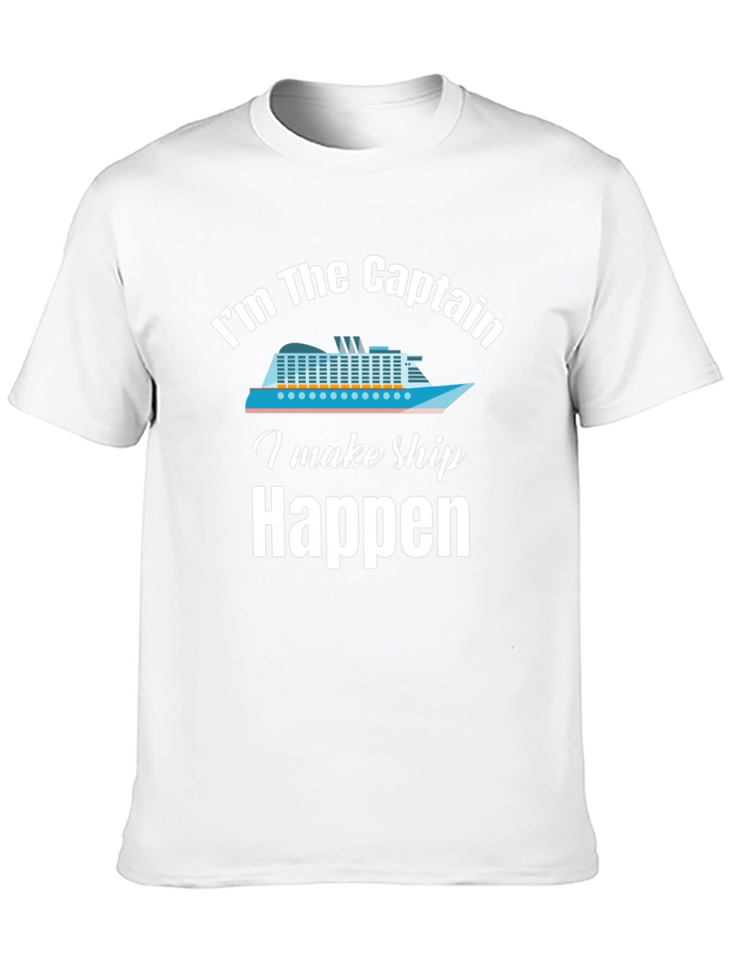 Im The Captain T-Shirt Cruise Humor