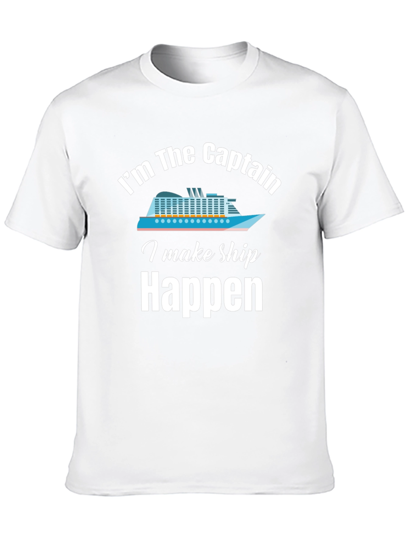 Im The Captain T-Shirt Cruise Humor