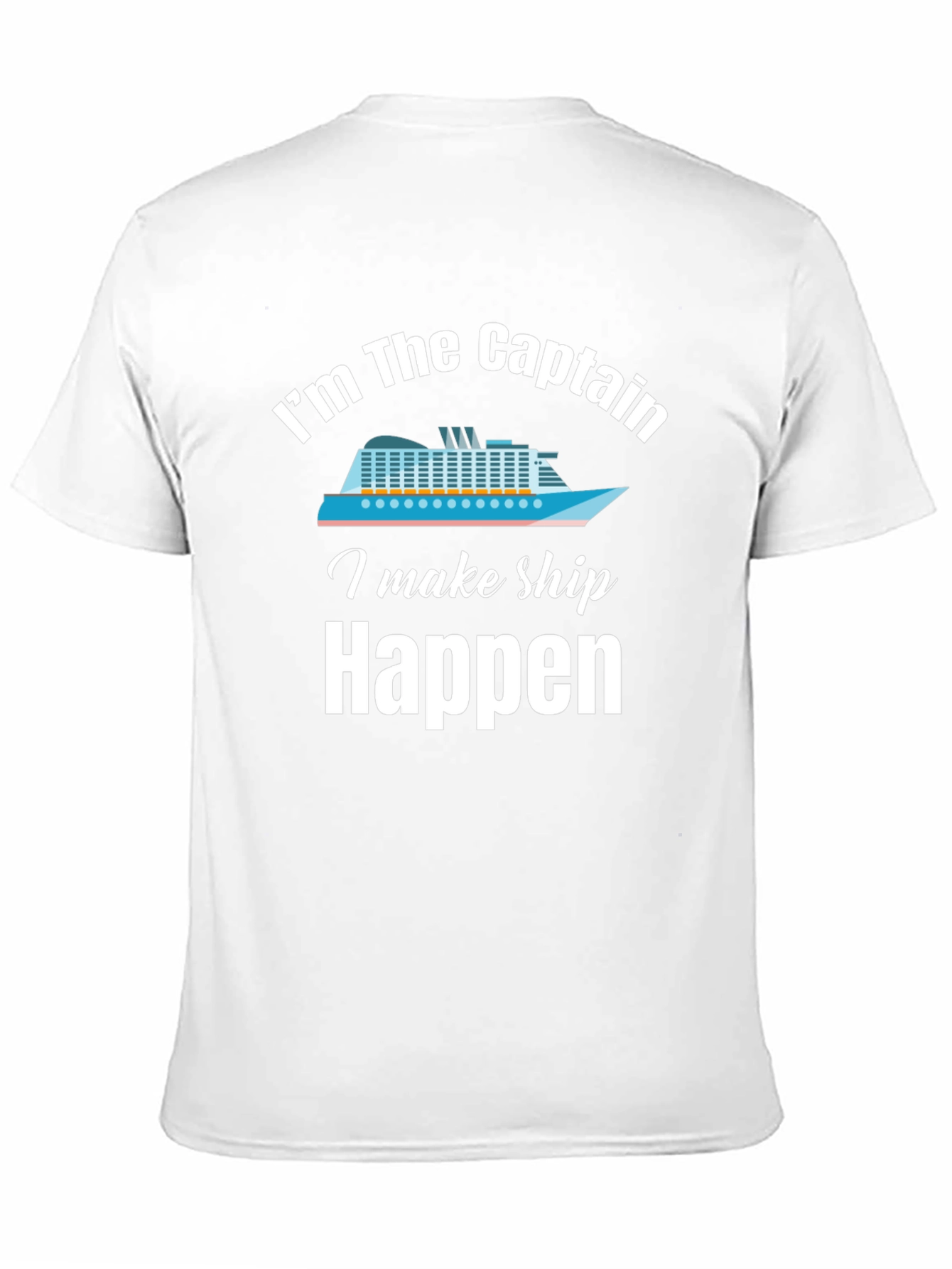 Im The Captain T-Shirt Cruise Humor