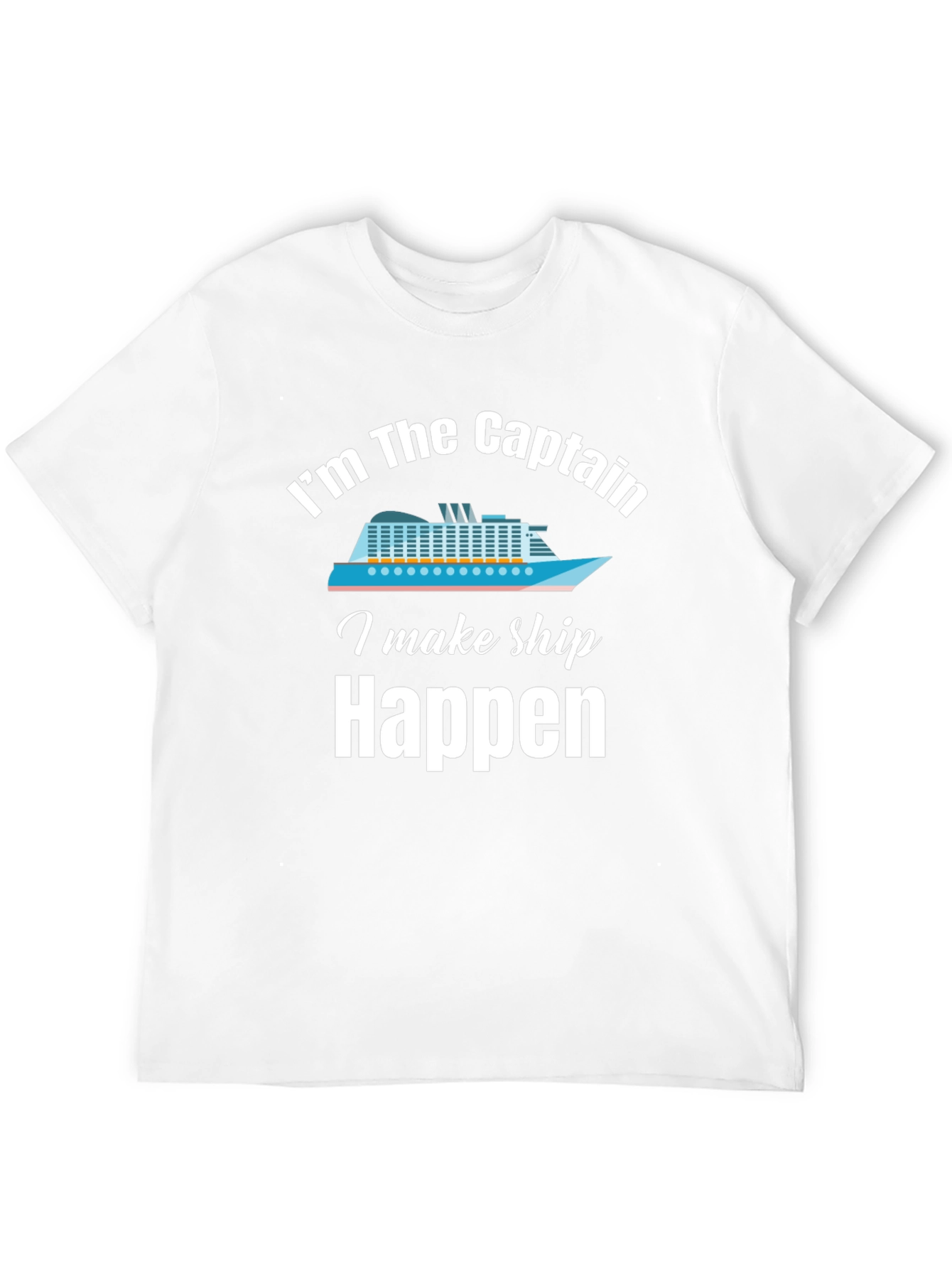 Im The Captain T-Shirt Cruise Humor