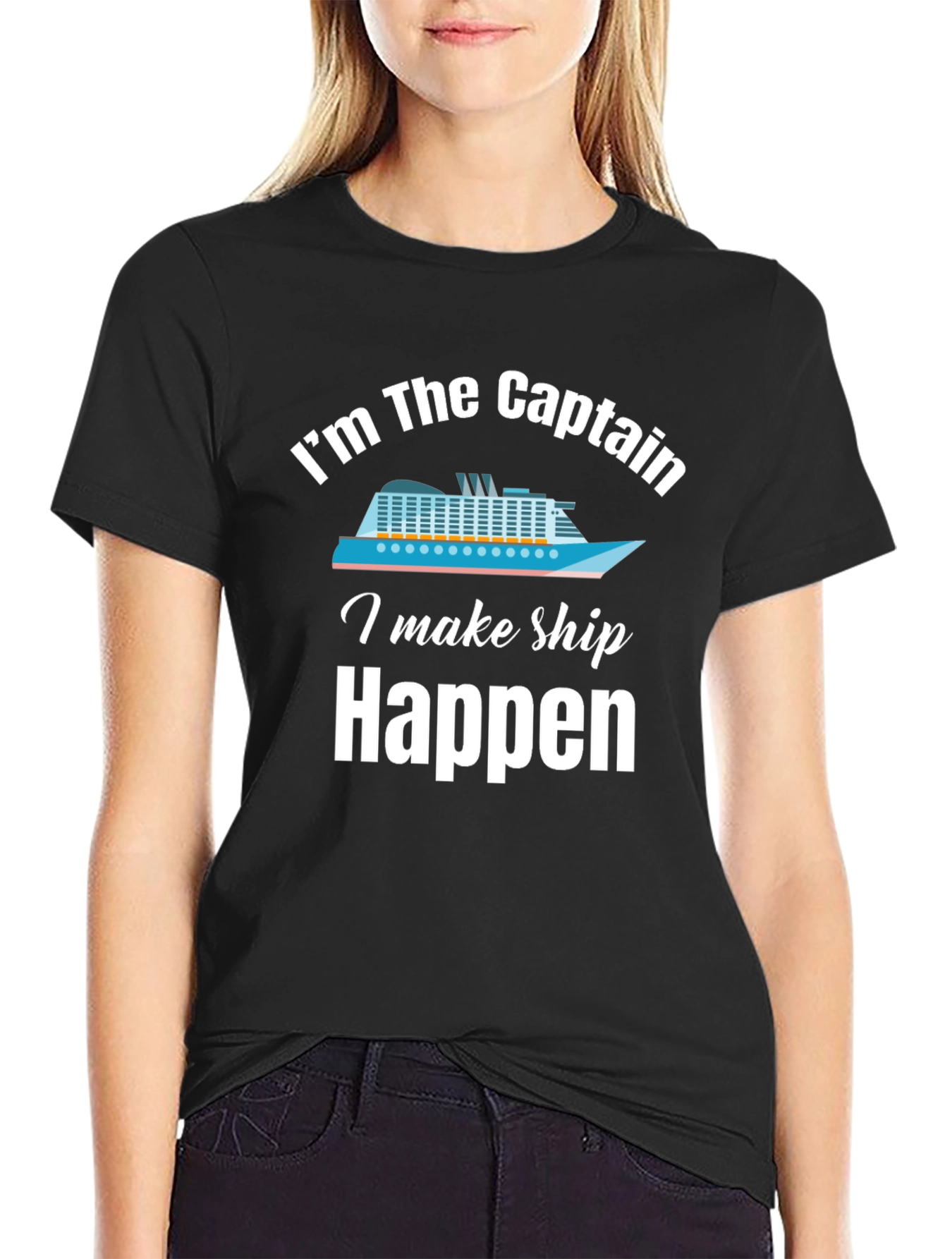 Im The Captain T-Shirt Cruise Humor