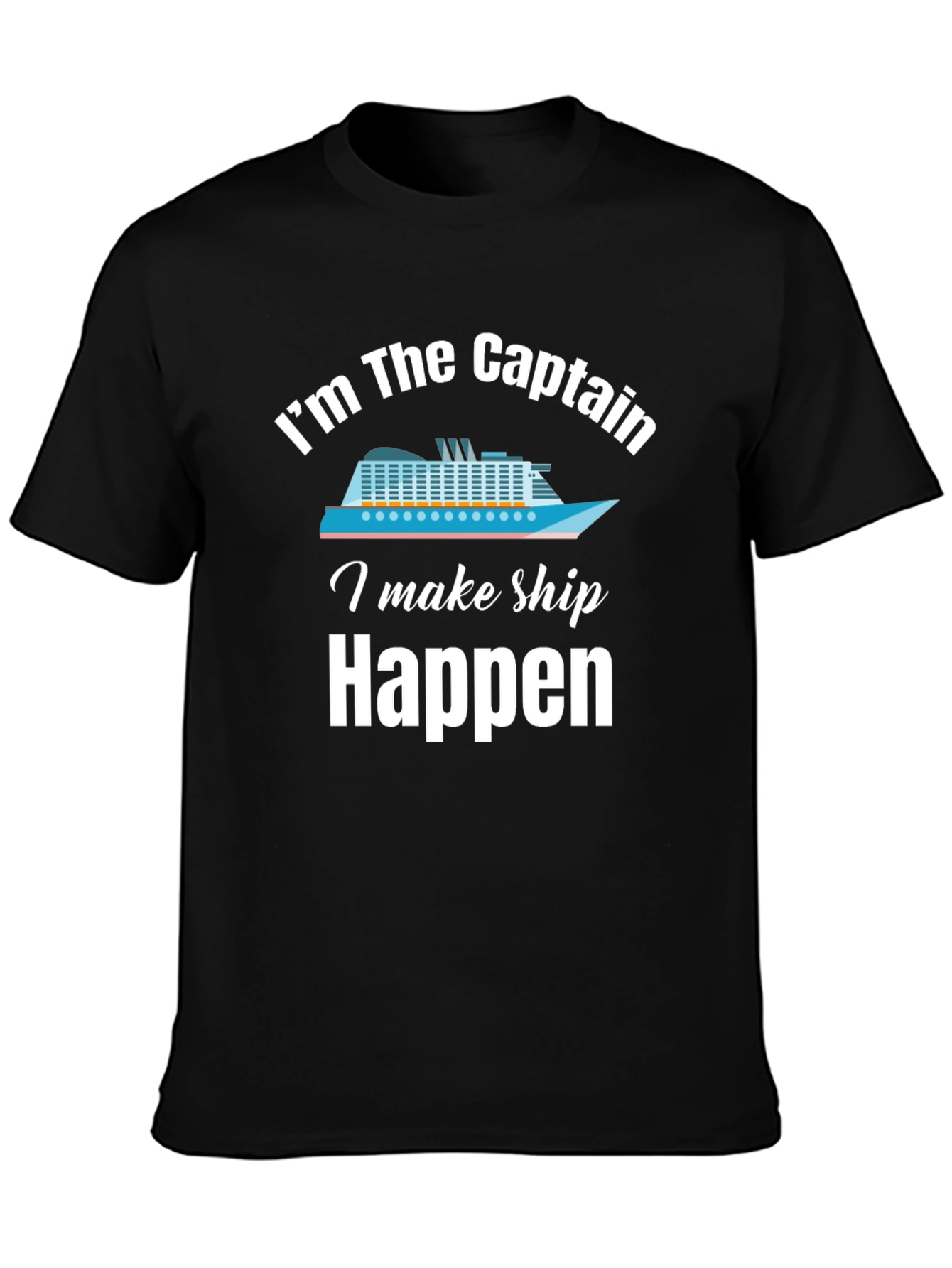 Im The Captain T-Shirt Cruise Humor