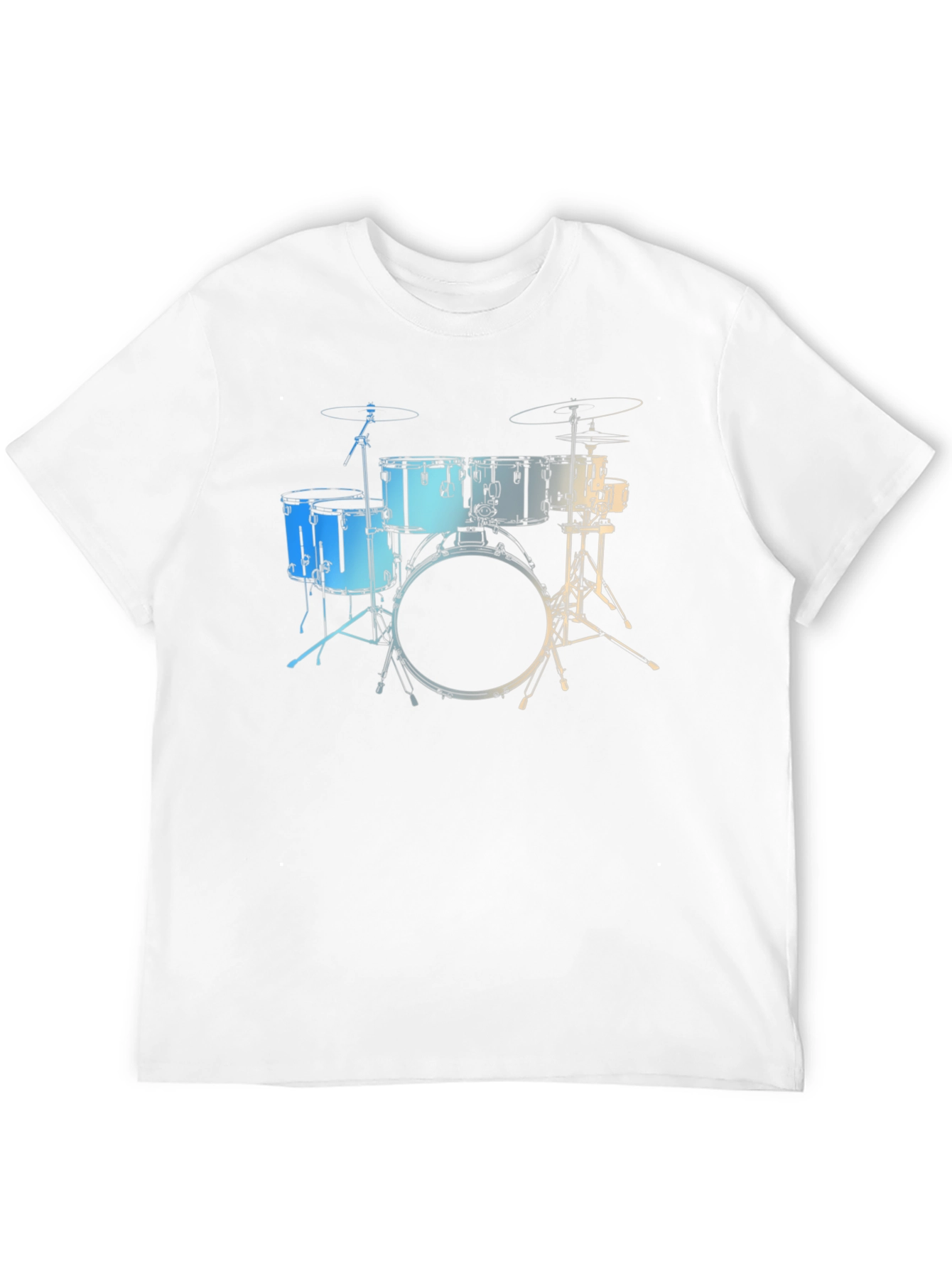 Drum Set Graphic Tee - Musicians Style