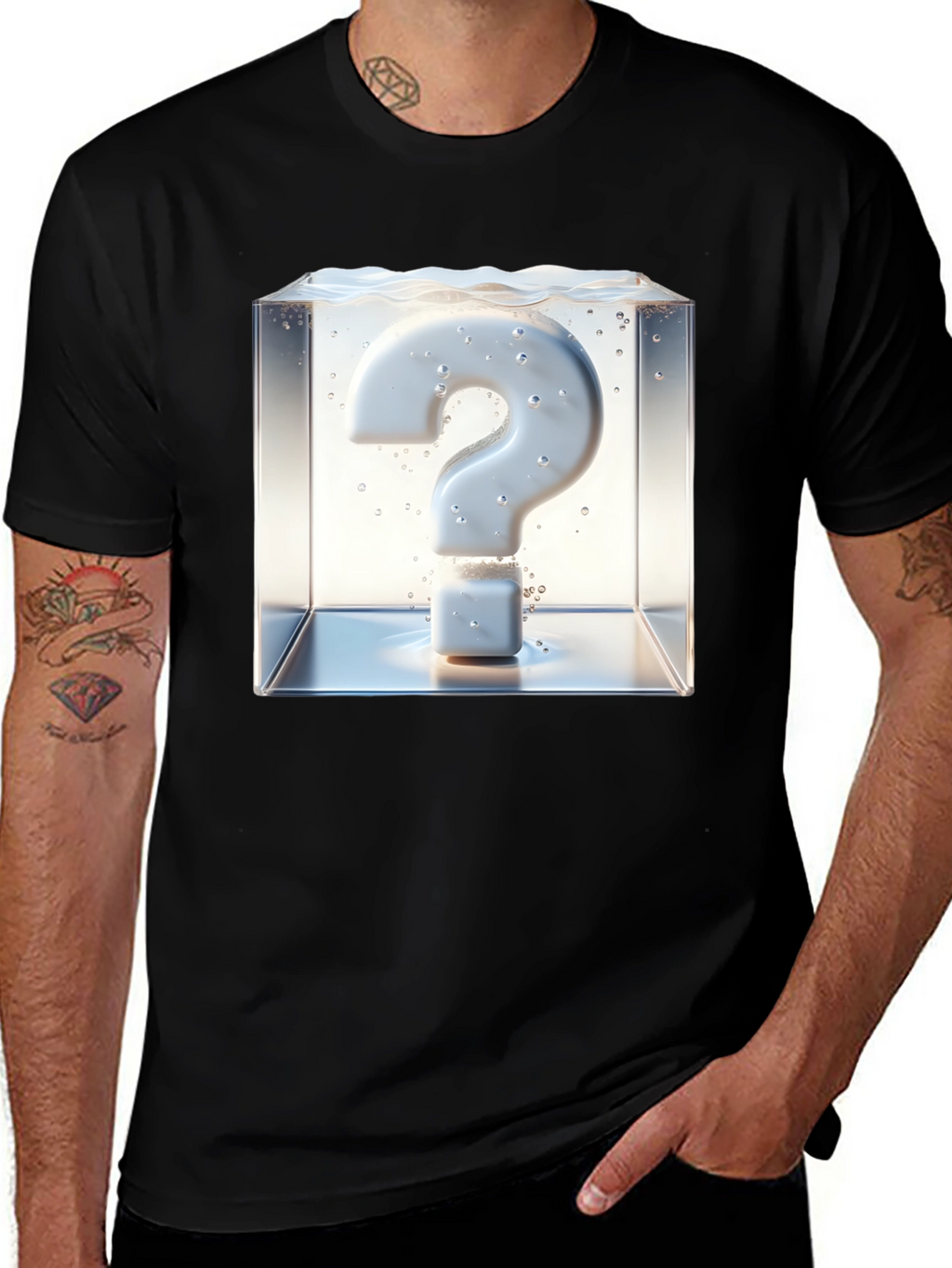 Question Block T-Shirt - Enigmatic Style