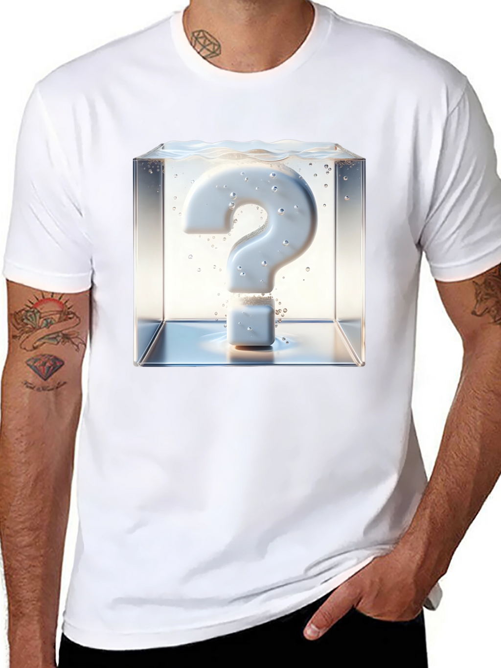 Question Block T-Shirt - Enigmatic Style