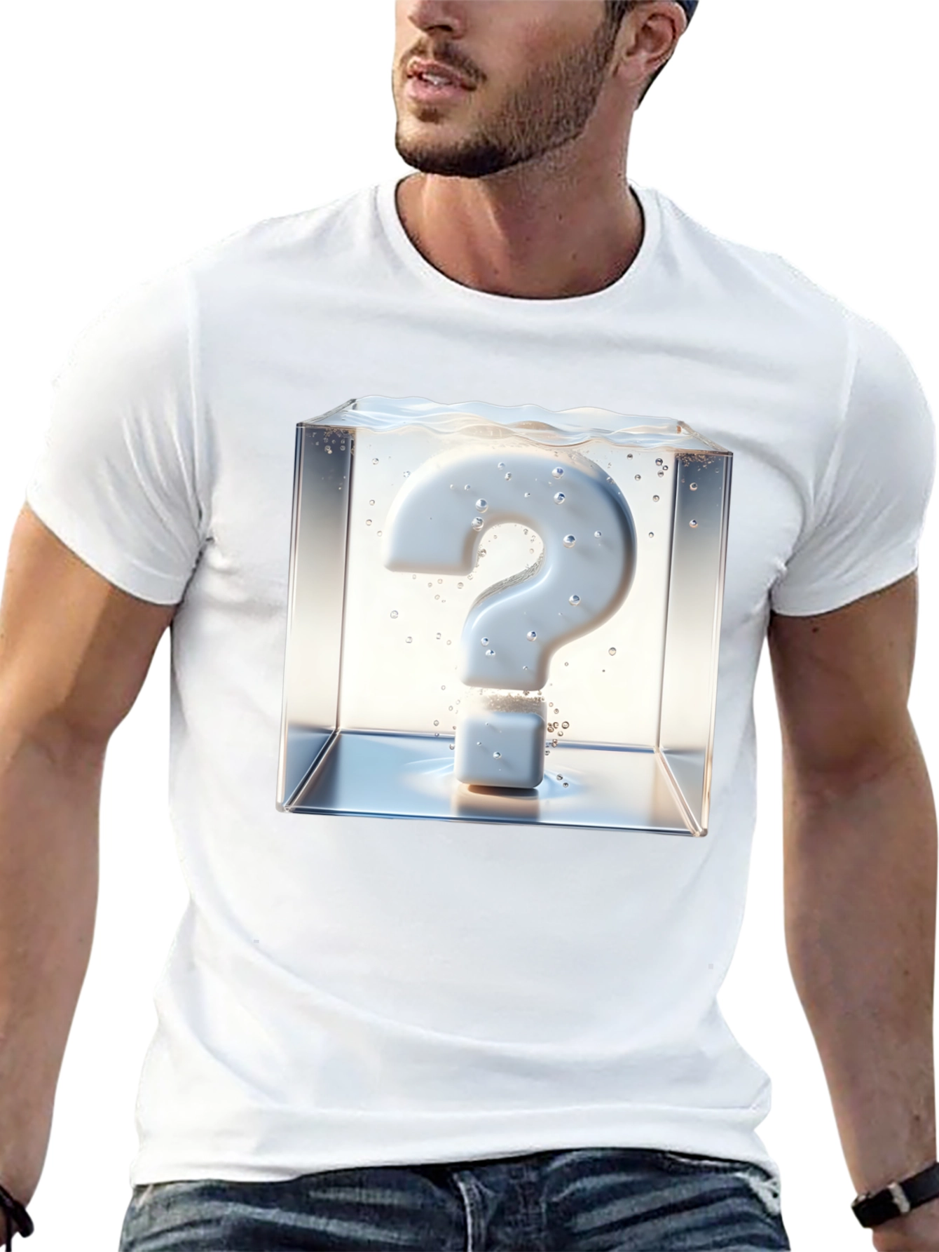 Question Block T-Shirt - Enigmatic Style