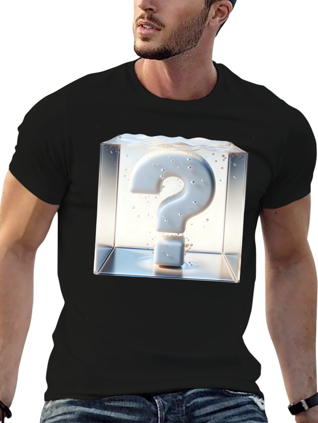 Question Block T-Shirt - Enigmatic Style
