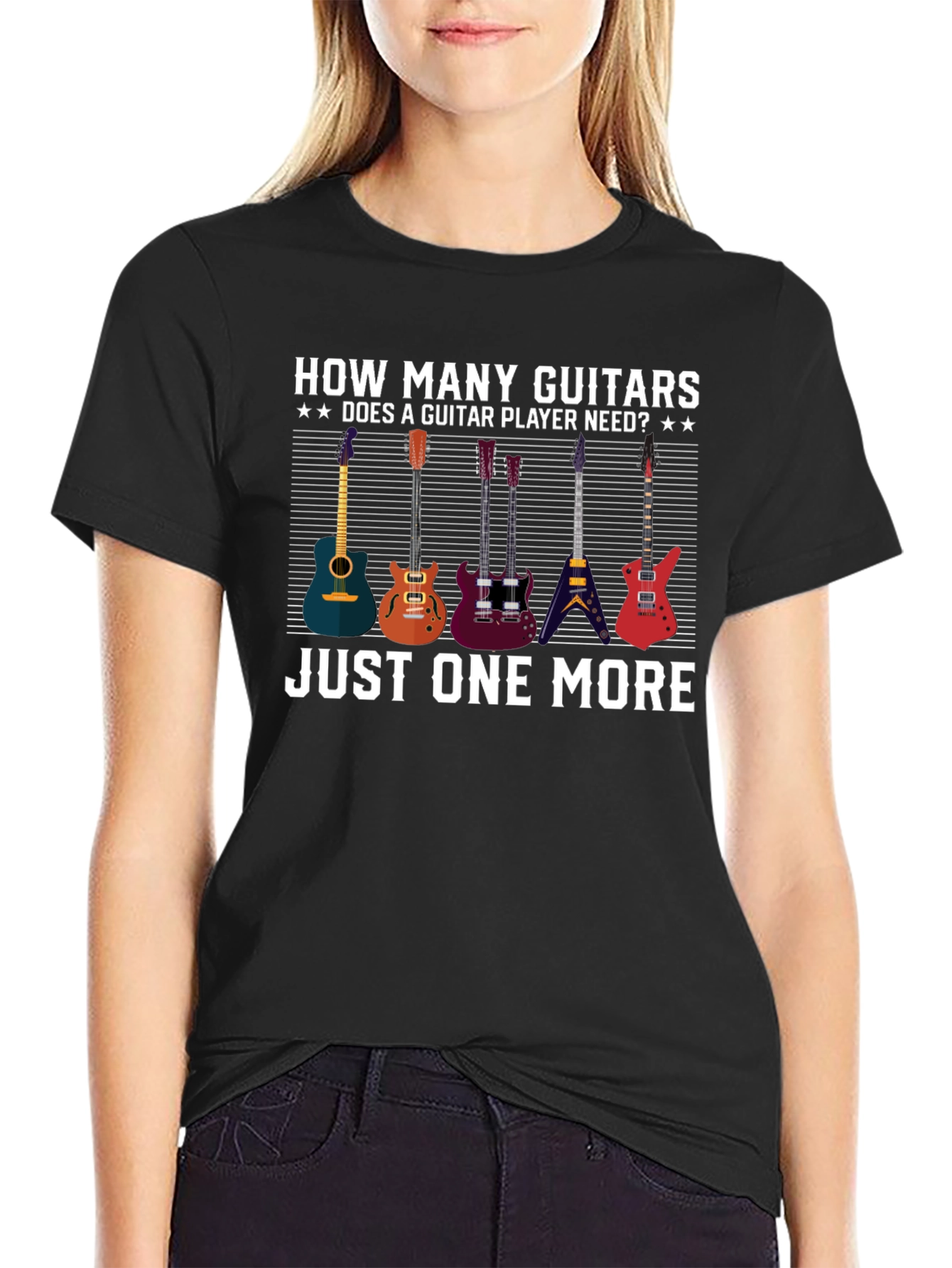Guitar Player T-Shirt: Just One More
