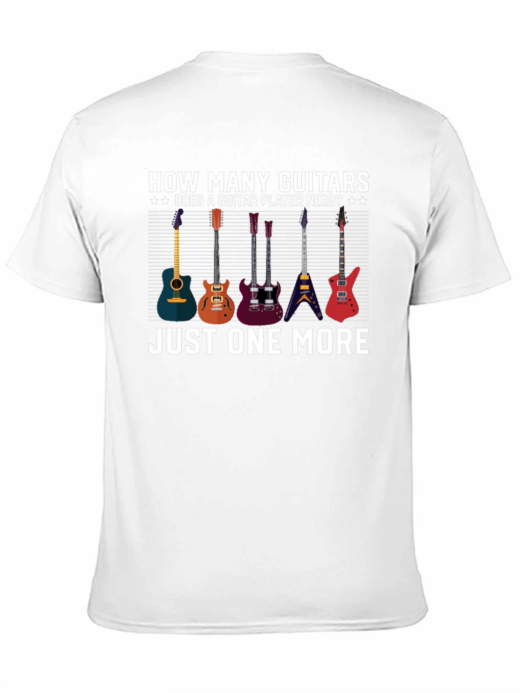 Guitar Player T-Shirt: Just One More