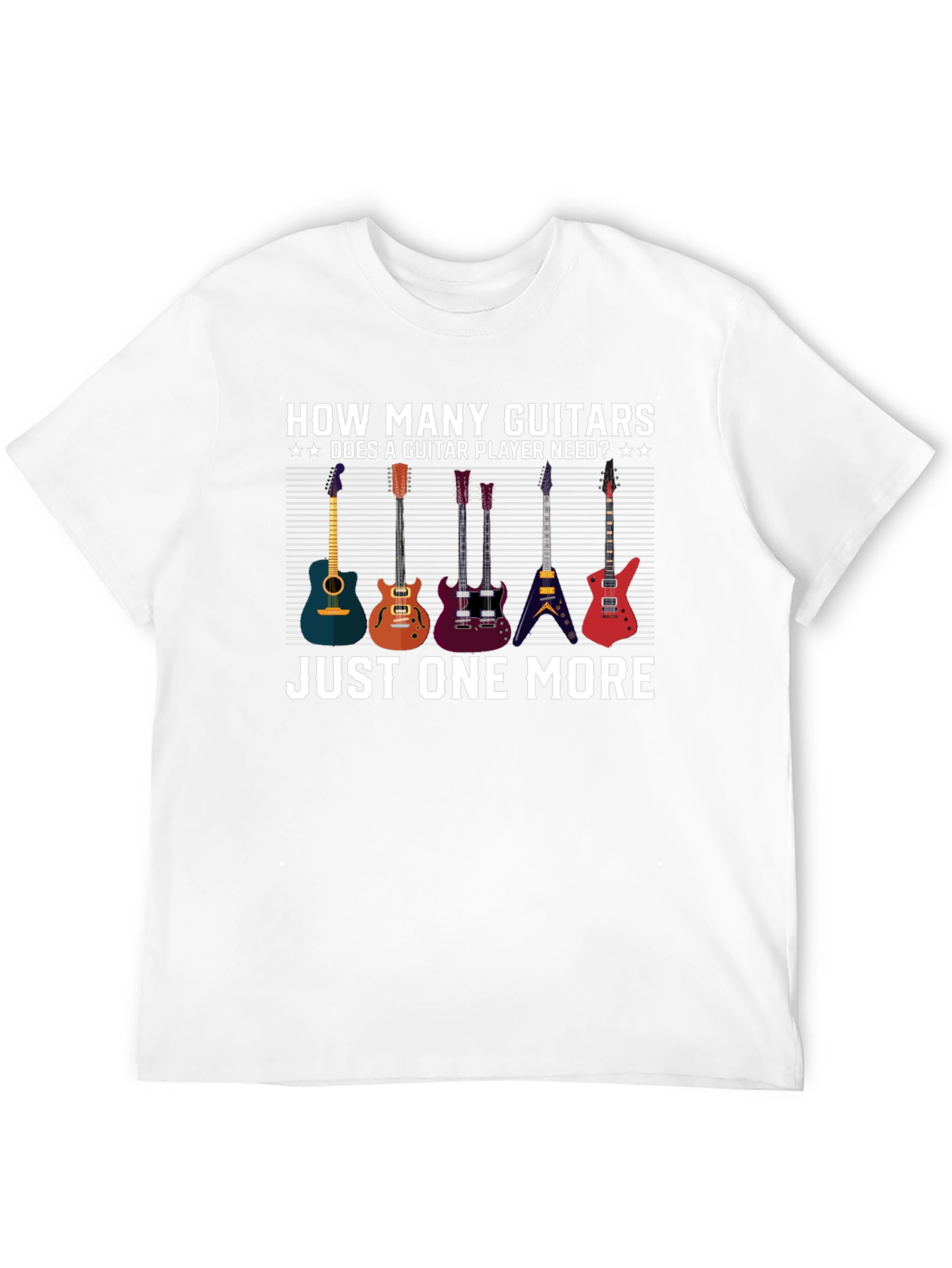 Guitar Player T-Shirt: Just One More