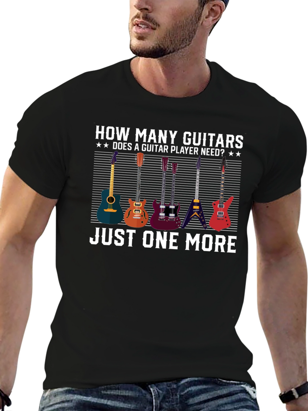 Guitar Player T-Shirt: Just One More