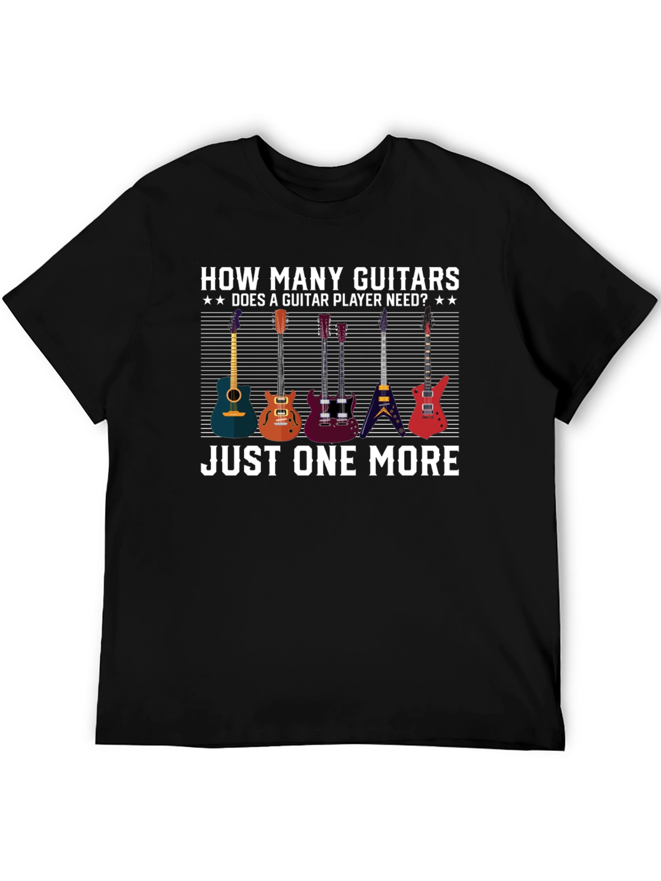 Guitar Player T-Shirt: Just One More