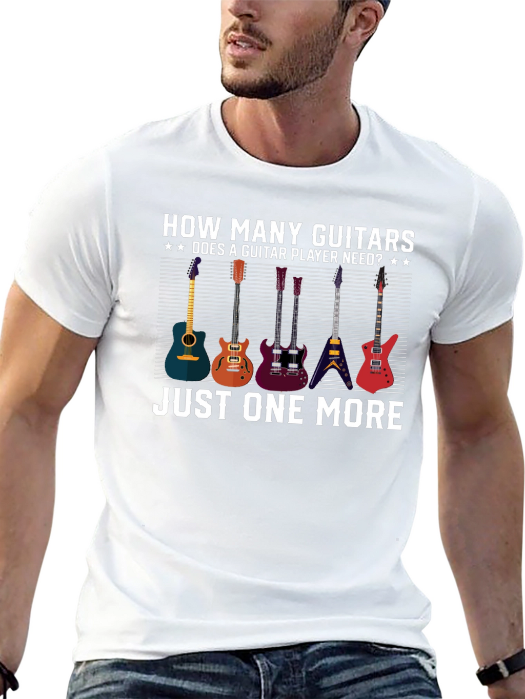 Guitar Player T-Shirt: Just One More