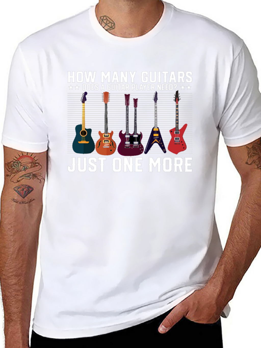 Guitar Player T-Shirt: Just One More