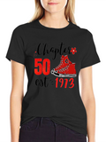 Chapter 50 Est. 1973 Sneaker Graphic T-Shirt