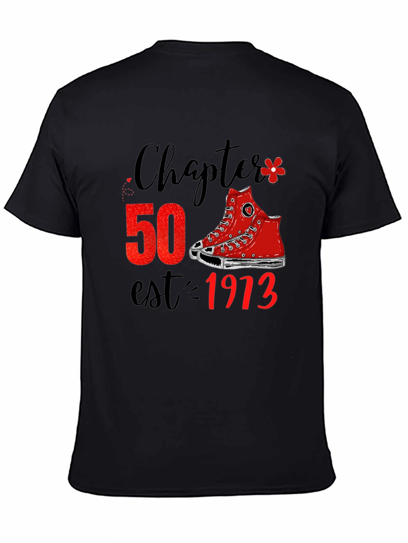 Chapter 50 Est. 1973 Sneaker Graphic T-Shirt