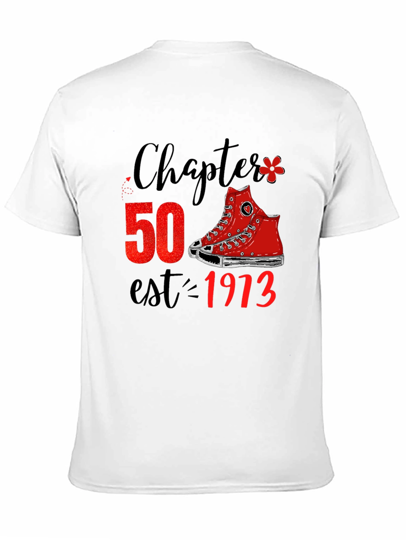 Chapter 50 Est. 1973 Sneaker Graphic T-Shirt
