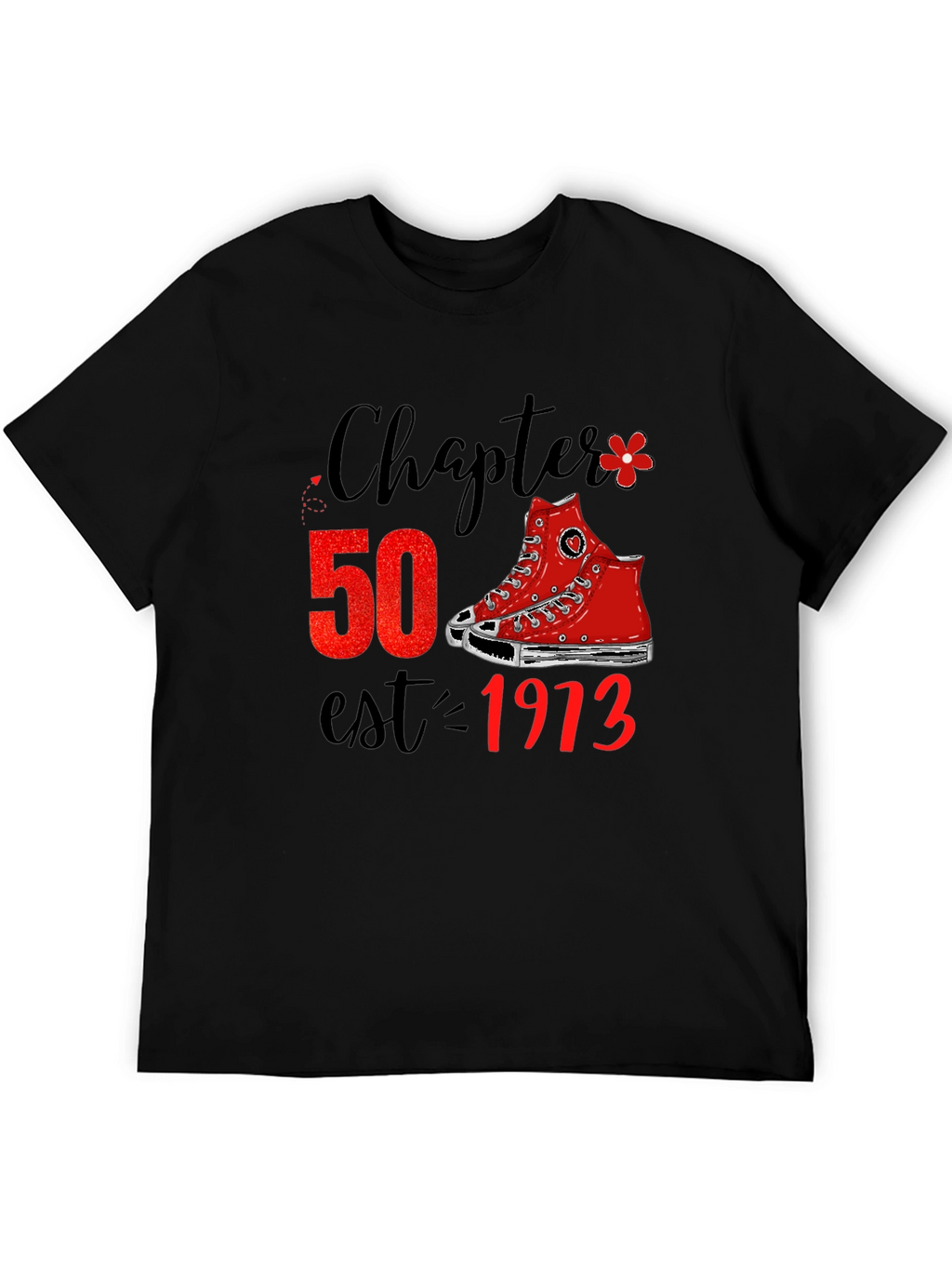 Chapter 50 Est. 1973 Sneaker Graphic T-Shirt