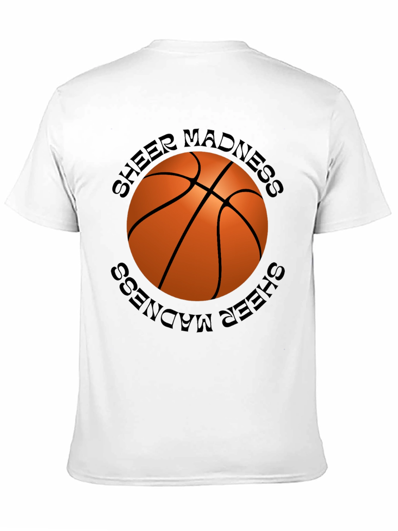 Sheer Madness Basketball Graphic T-Shirt