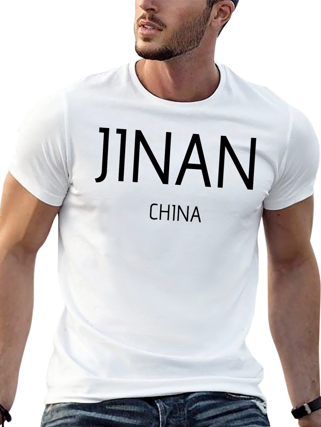 Jinan China Graphic T-Shirt