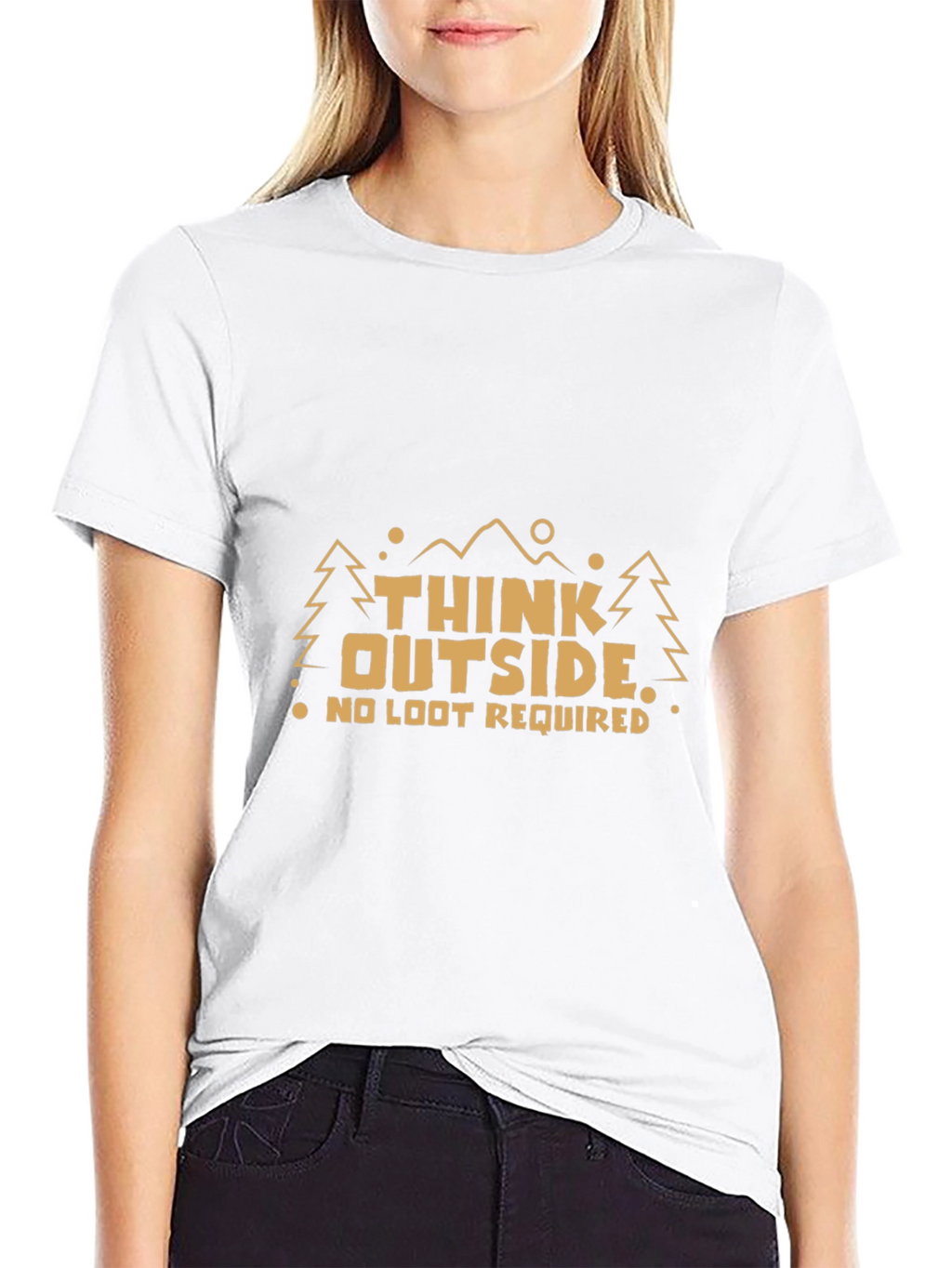 Think Outside T-Shirt: Nature Adventure Apparel