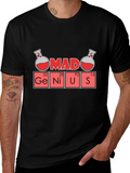 Mad Genius Science T-Shirt - Fun Geeky Style