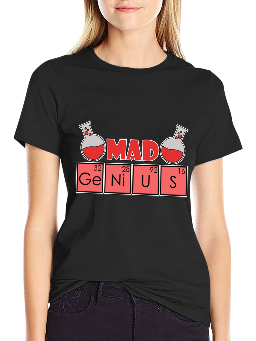 Mad Genius Science T-Shirt - Fun Geeky Style