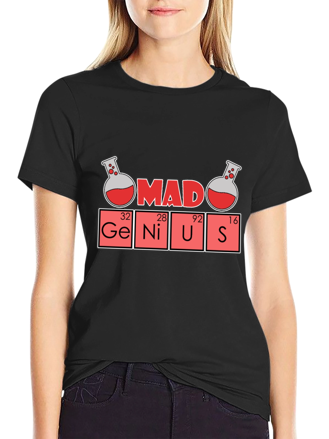 Mad Genius Science T-Shirt - Fun Geeky Style
