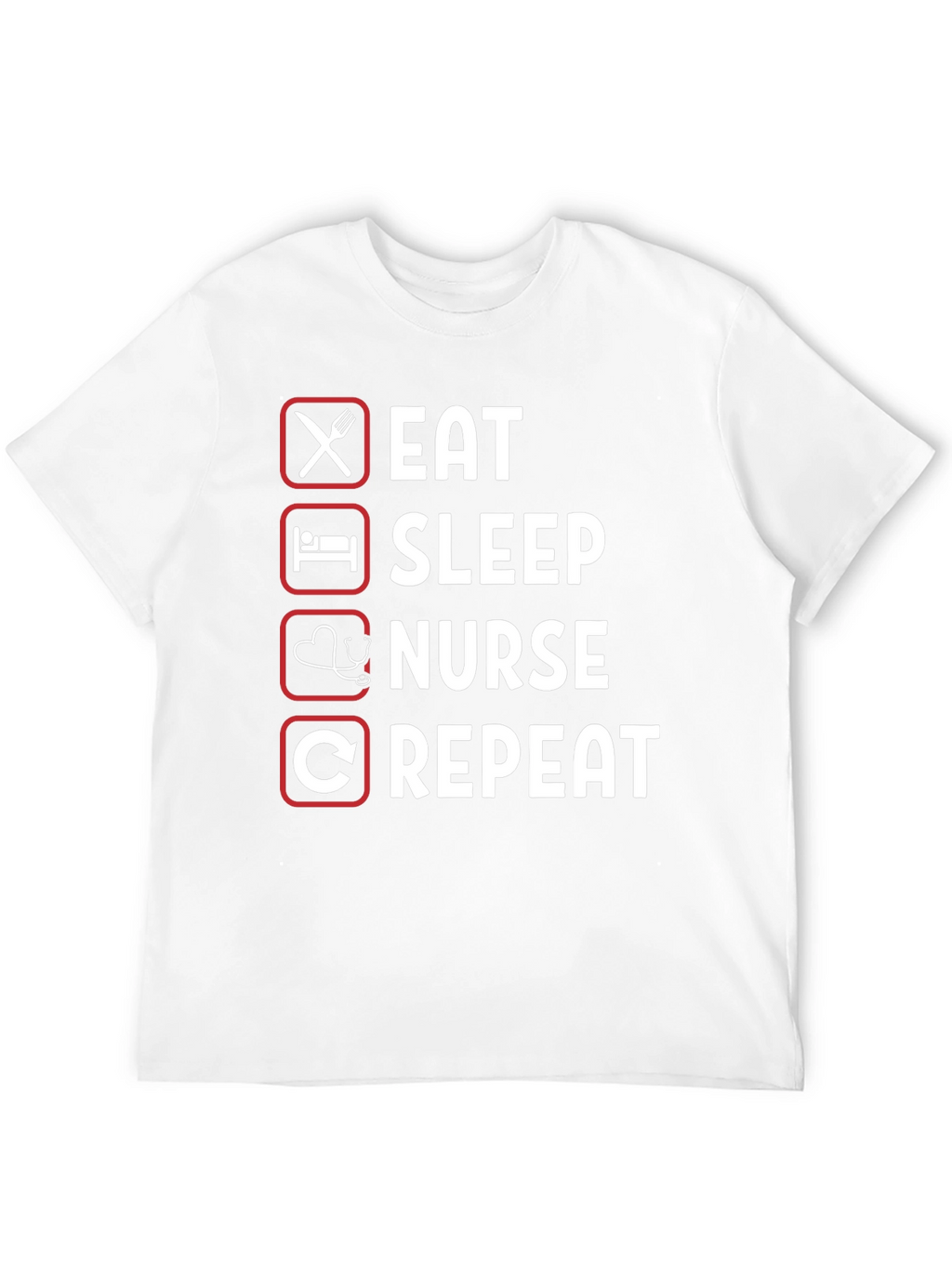 Eat Sleep Nurse Repeat T-Shirt