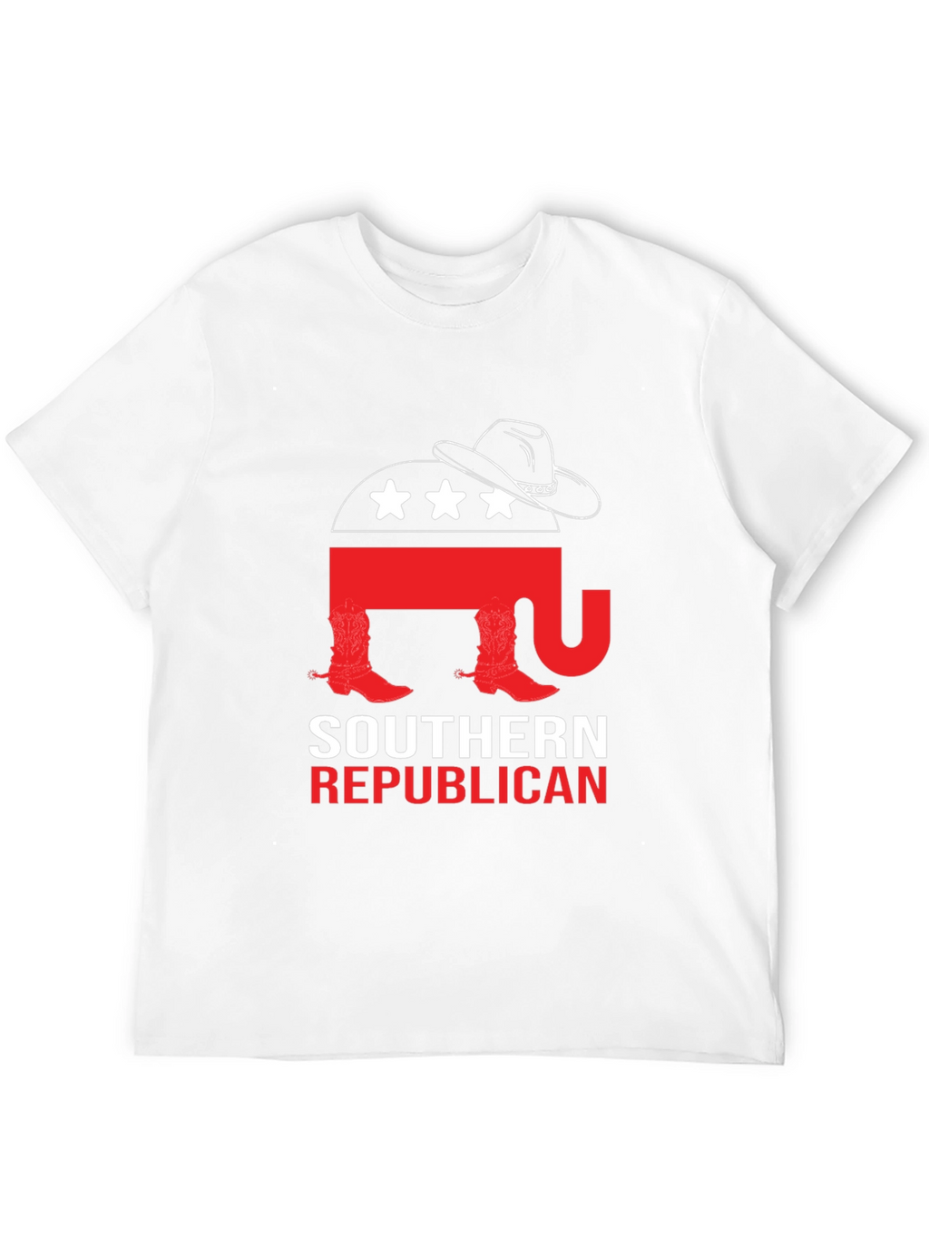 Southern Republican T-Shirt: Cowboy Elephant Tee