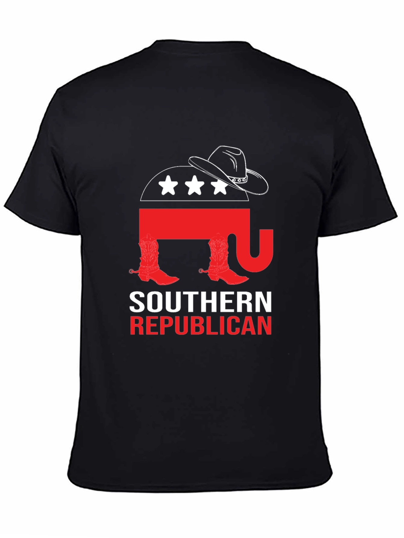 Southern Republican T-Shirt: Cowboy Elephant Tee