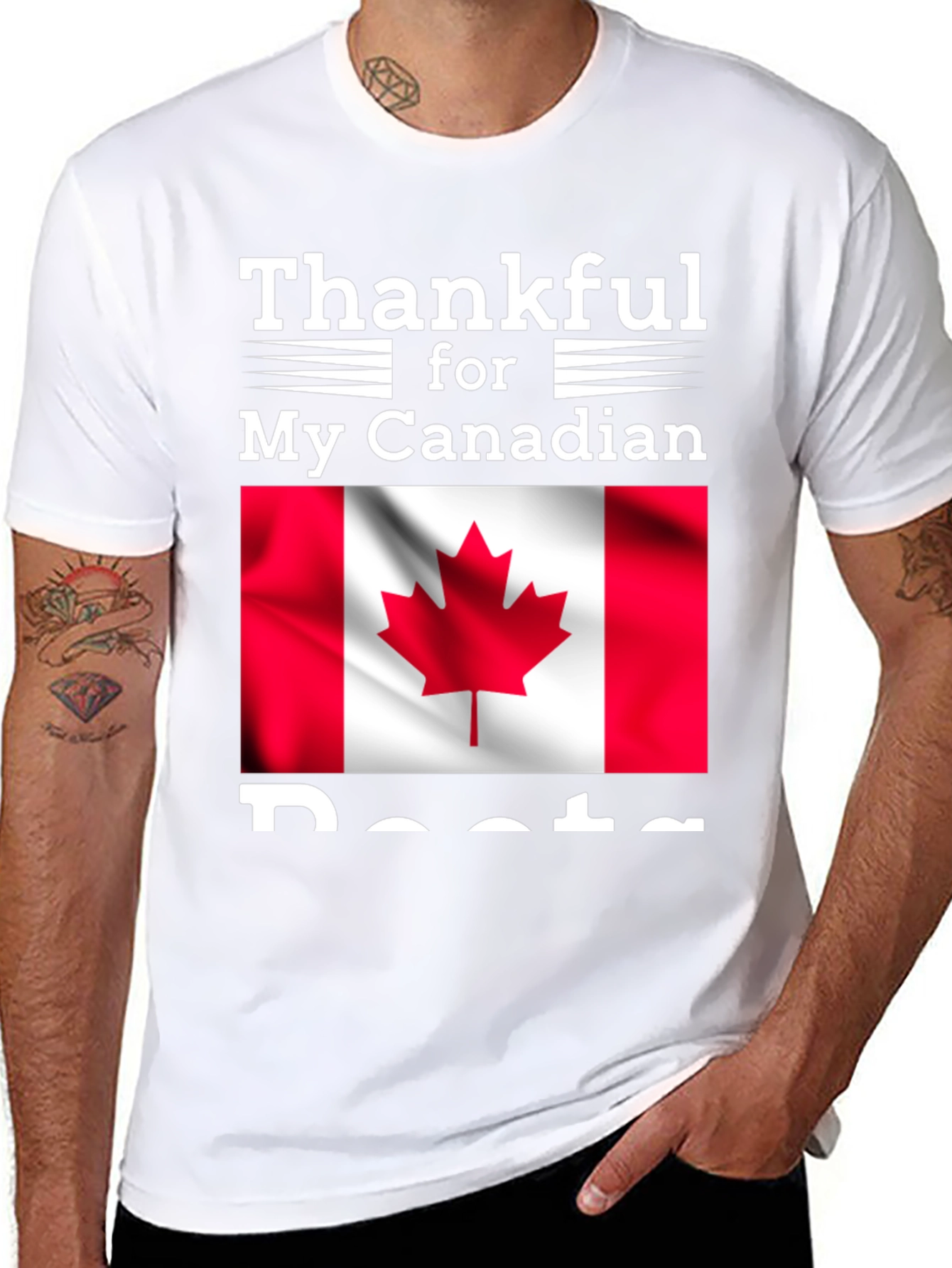 Thankful for My Canadian Roots T-Shirt