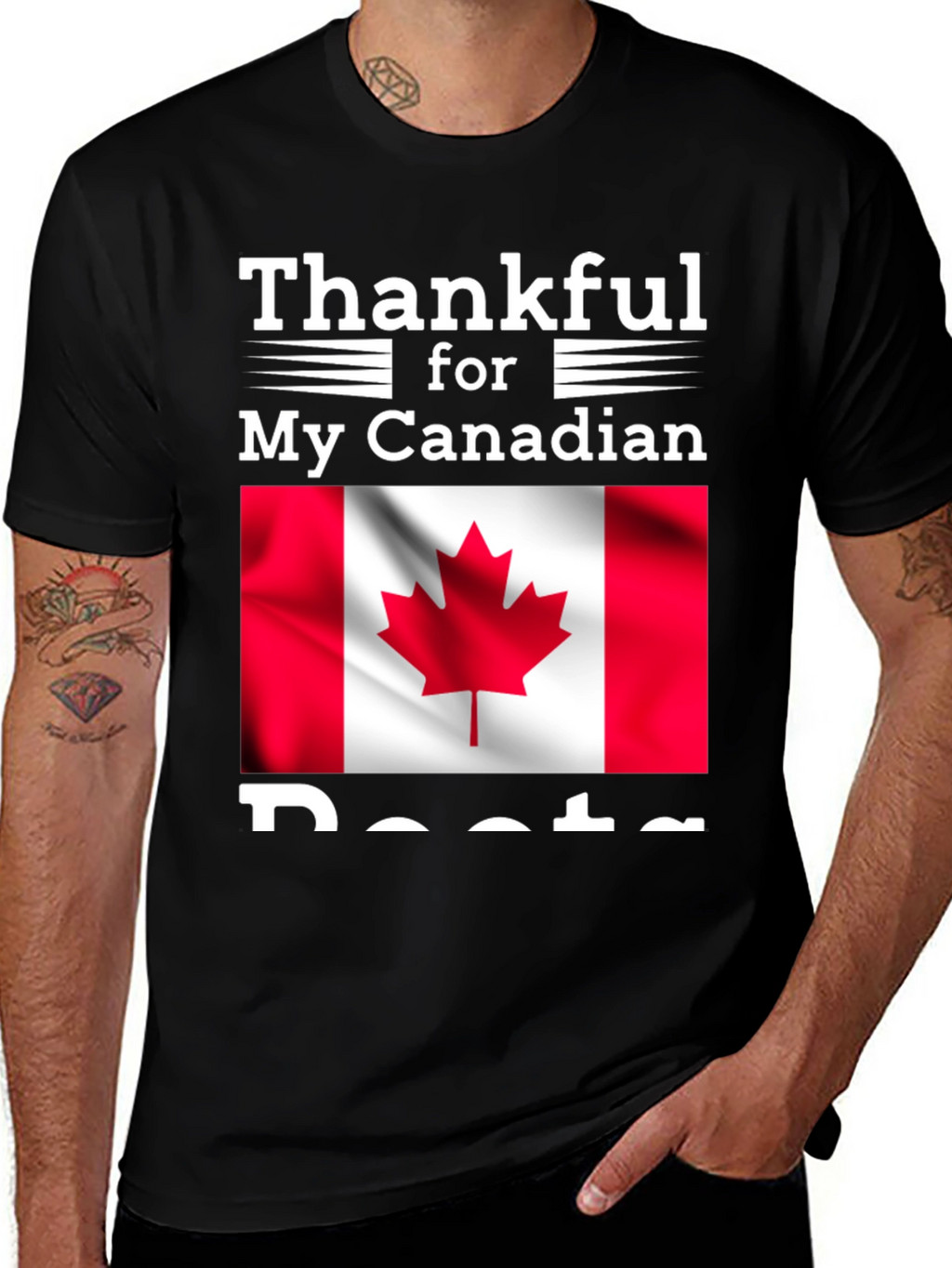 Thankful for My Canadian Roots T-Shirt