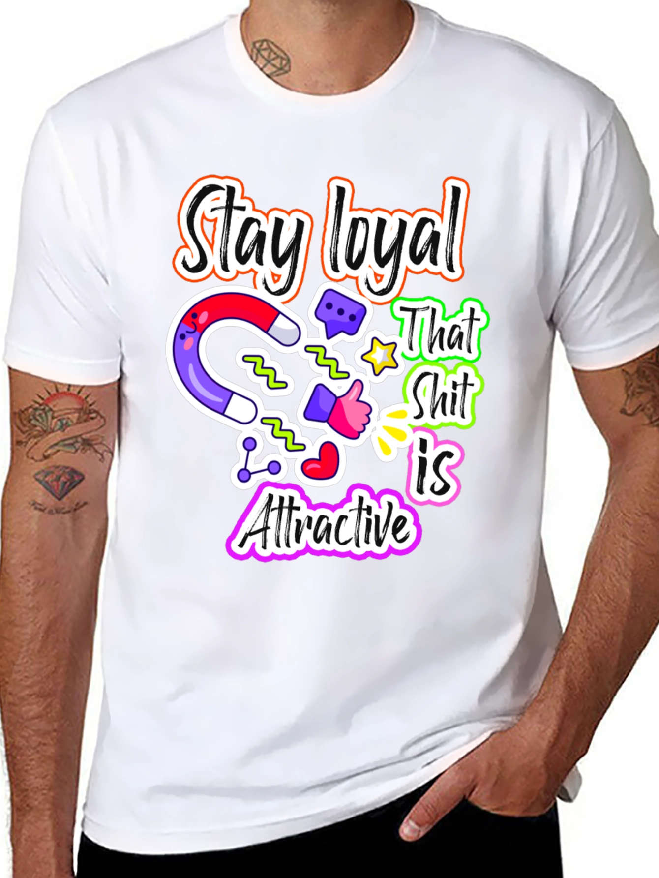 Loyalty Magnet T-Shirt Attractive Design