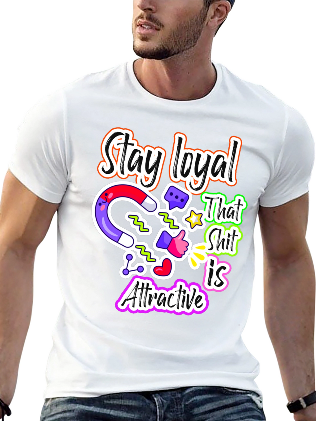 Loyalty Magnet T-Shirt Attractive Design