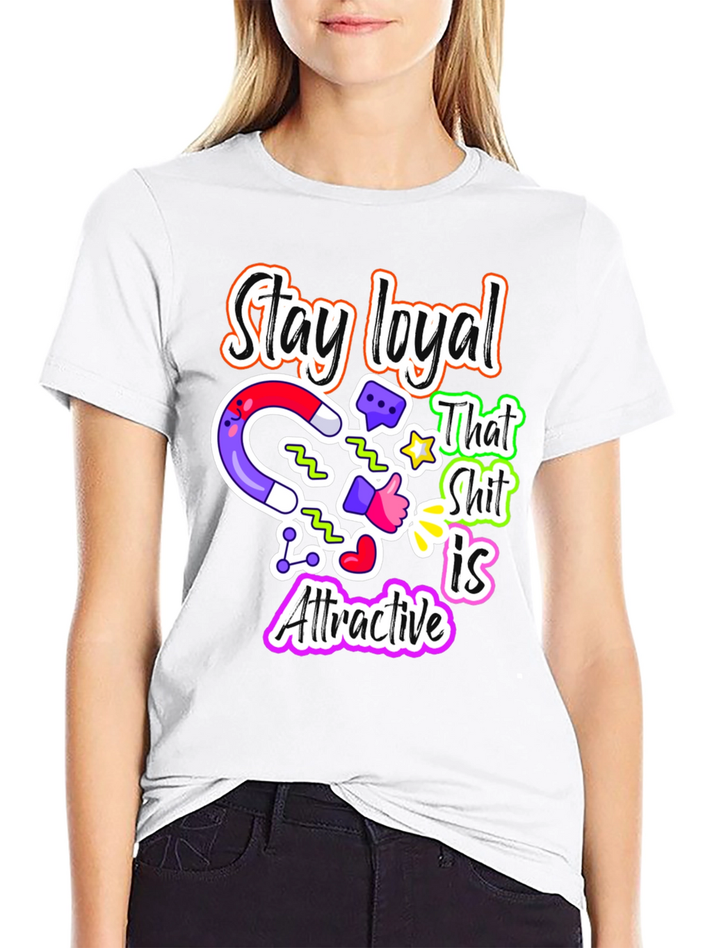 Loyalty Magnet T-Shirt Attractive Design