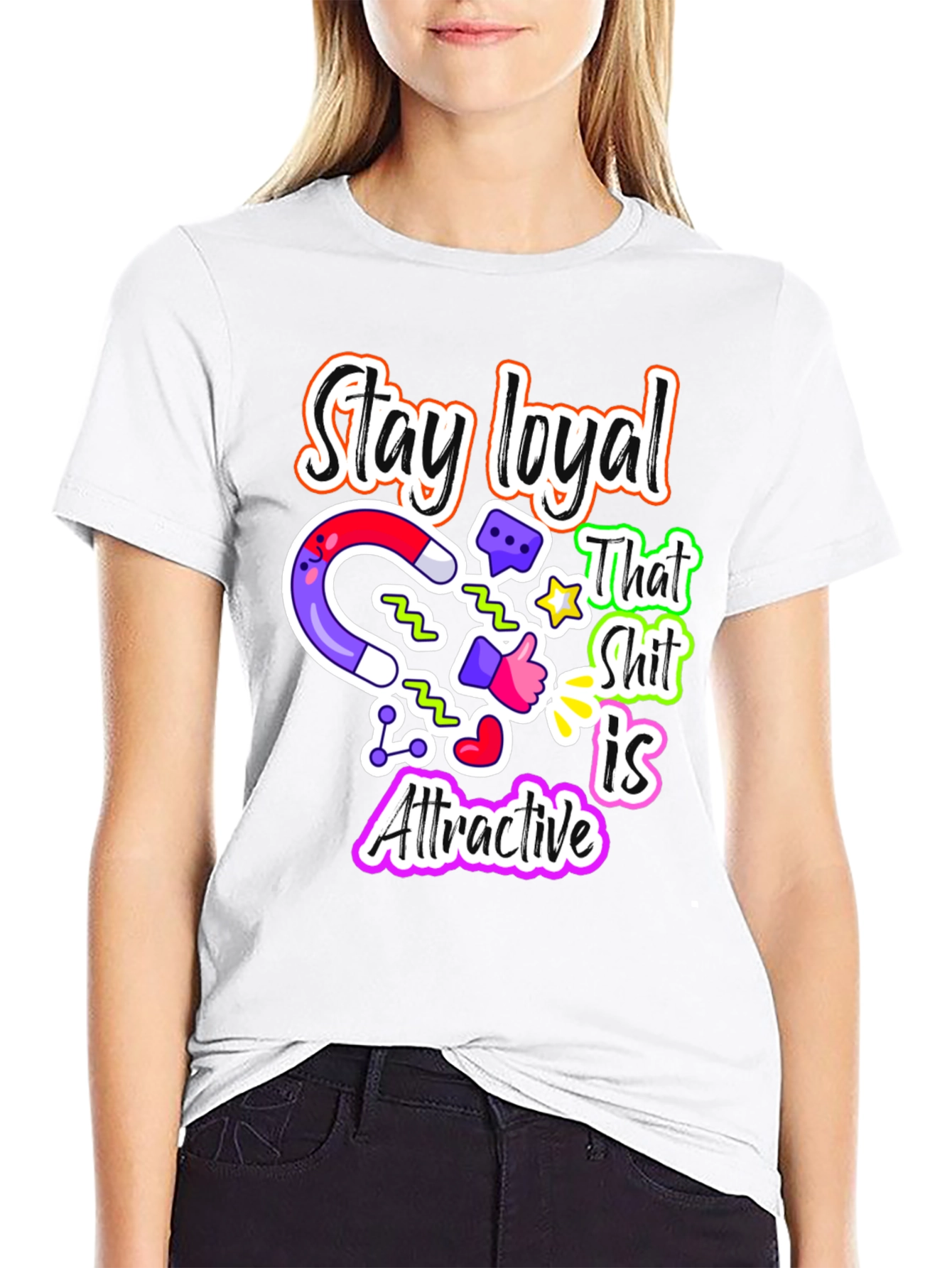 Loyalty Magnet T-Shirt Attractive Design
