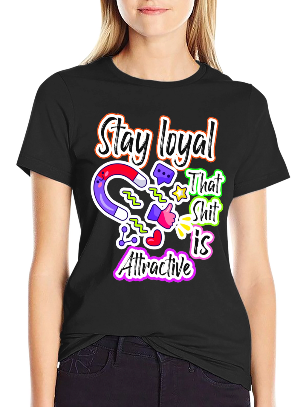 Loyalty Magnet T-Shirt Attractive Design