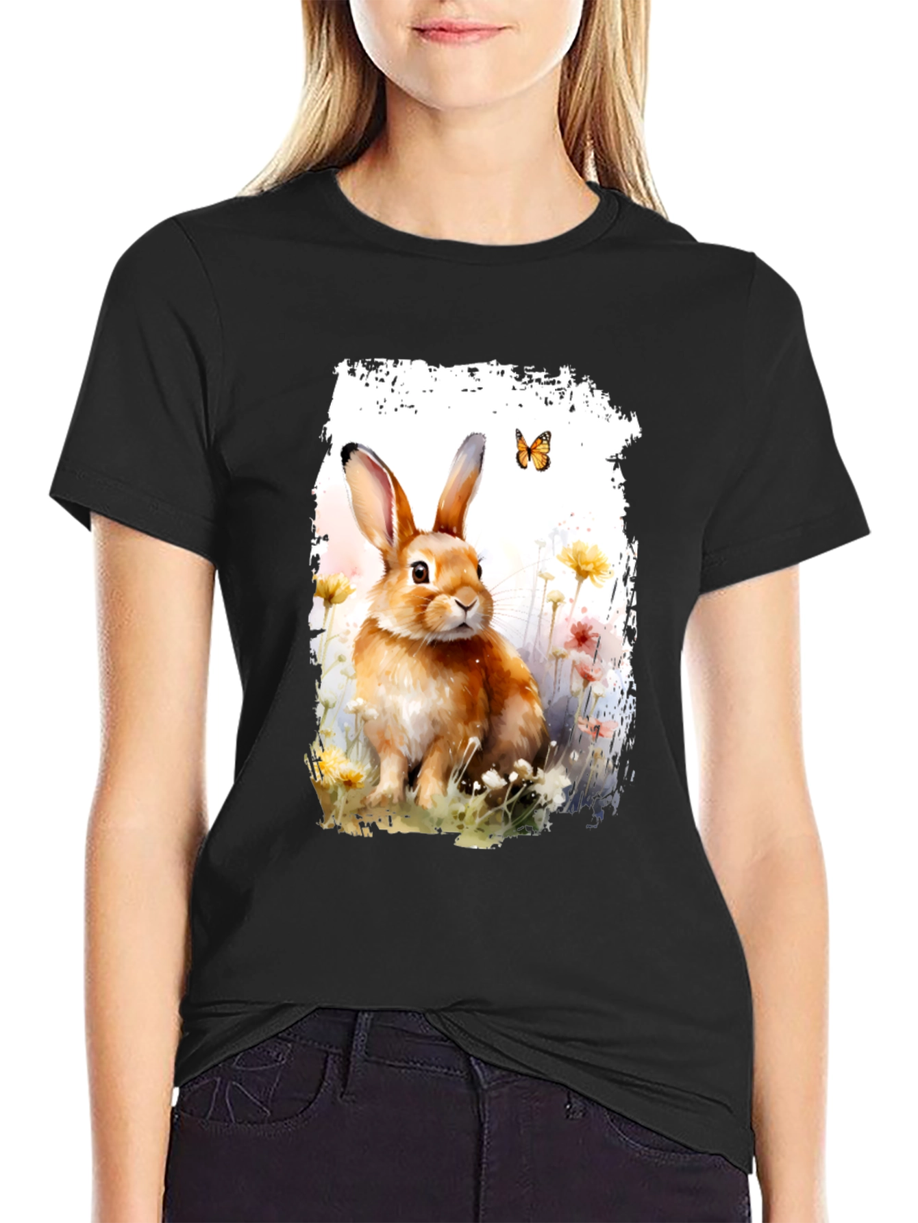Bunny Meadow Graphic Tee