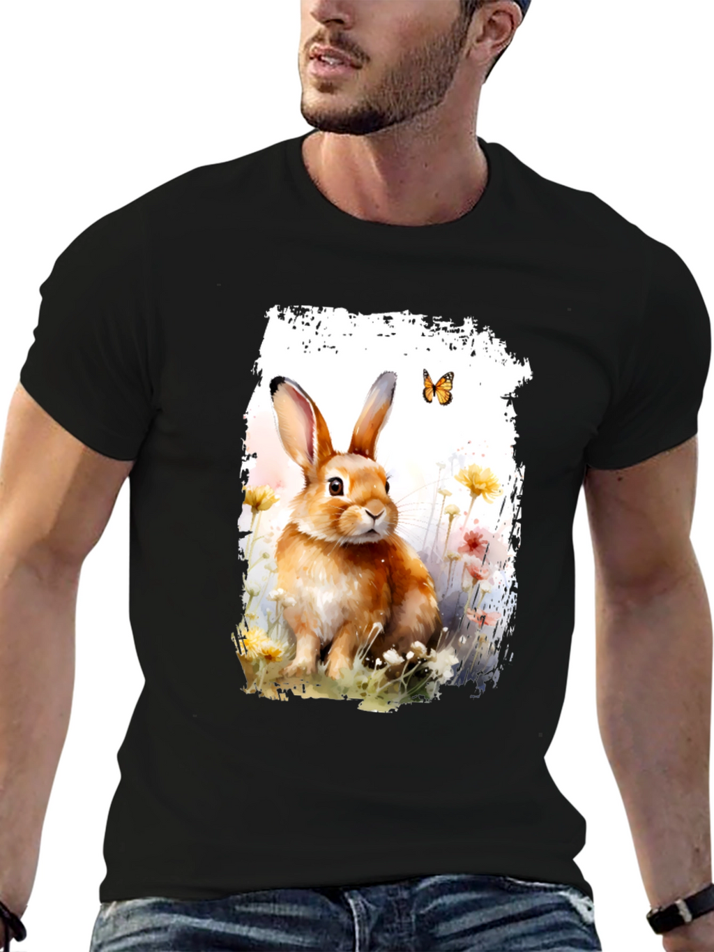 Bunny Meadow Graphic Tee