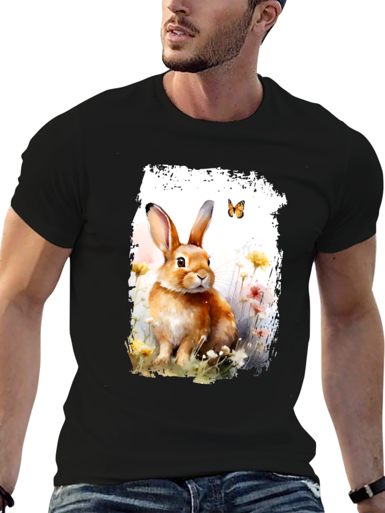 Bunny Meadow Graphic Tee